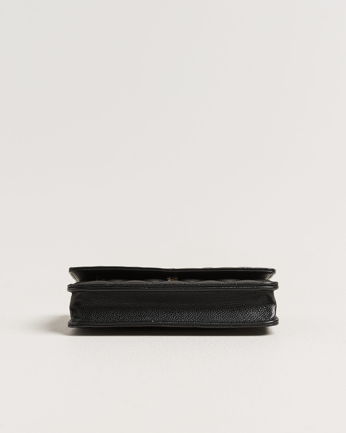Herr | Pre-Owned & Vintage Bags | Chanel Pre-Owned | Wallet On Chain Caviar Leather Black