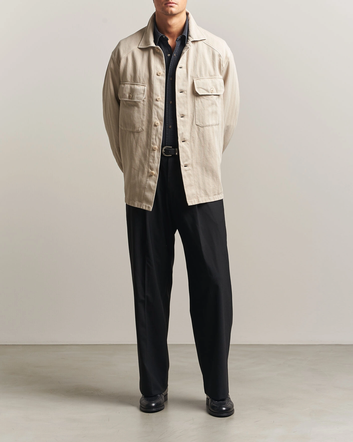 Herr | Skjortor | Ralph Lauren Purple Label | Long Sleeve Shirt Campagne