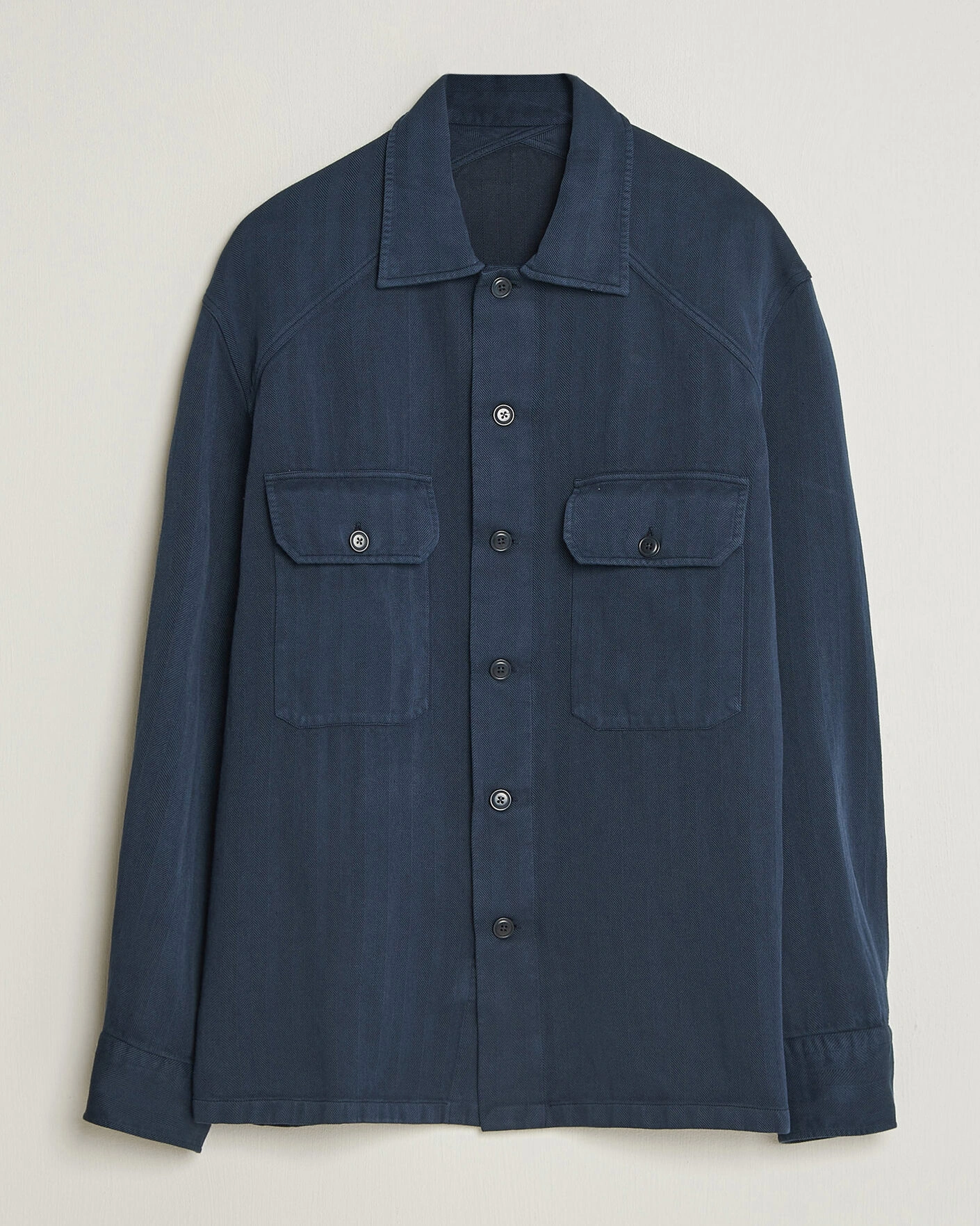 Herr | Skjortor | Ralph Lauren Purple Label | Long Sleeve Shirt Racing Navy