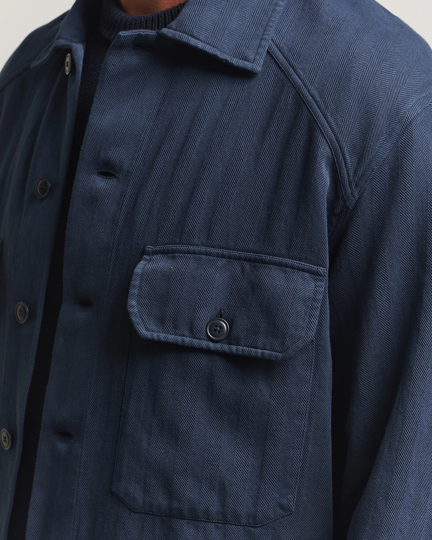 Herr | Skjortor | Ralph Lauren Purple Label | Long Sleeve Shirt Racing Navy