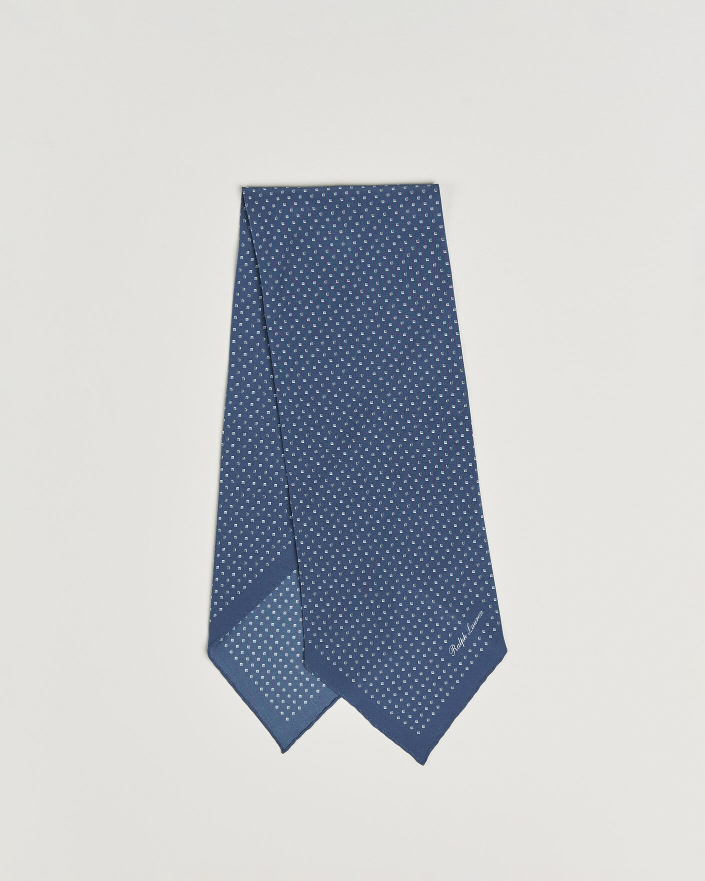 Herr | Scarves | Ralph Lauren Purple Label | Silk Neckerchief Blue Horizon