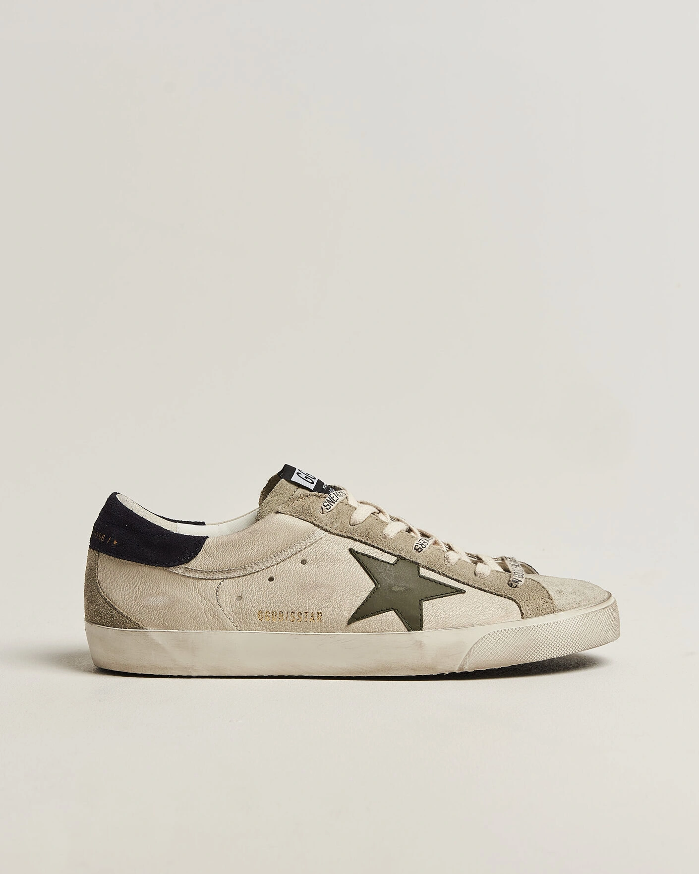 Herr | Sneakers | Golden Goose | Super-Star Sneakers Cream/Grey
