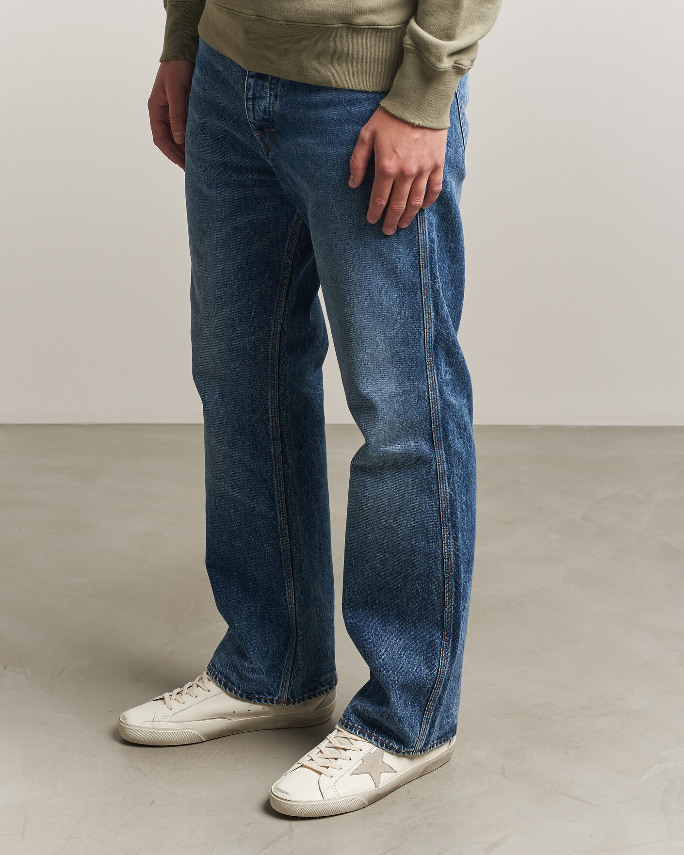 Herr | Sneakers | Golden Goose | Super-Star Sneakers White/Grey