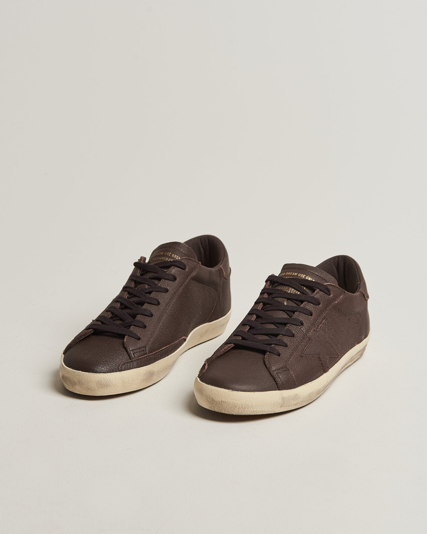Herr | Sneakers | Golden Goose | Super-Star Sneakers Dark Brown