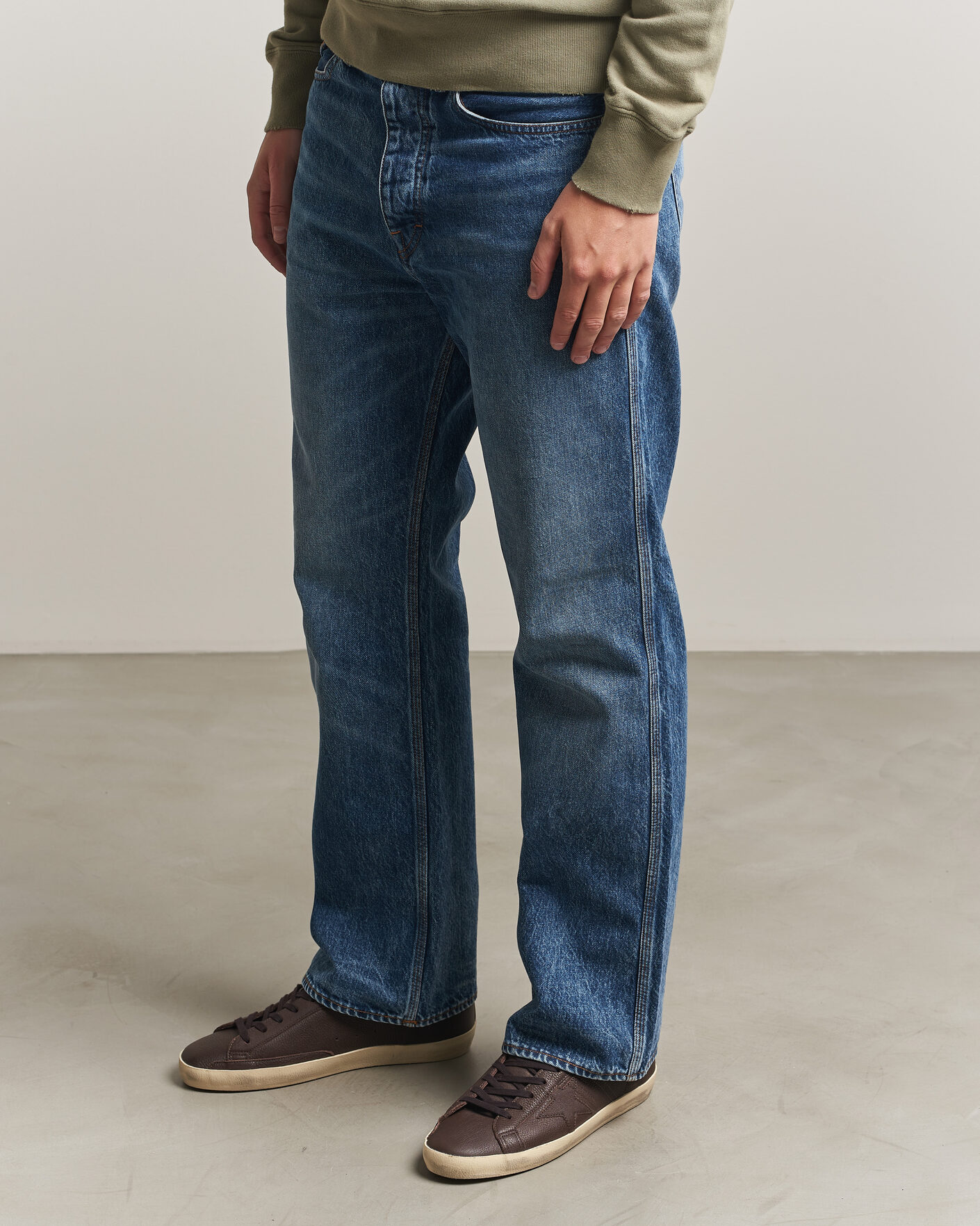 Herr | Sneakers | Golden Goose | Super-Star Sneakers Dark Brown