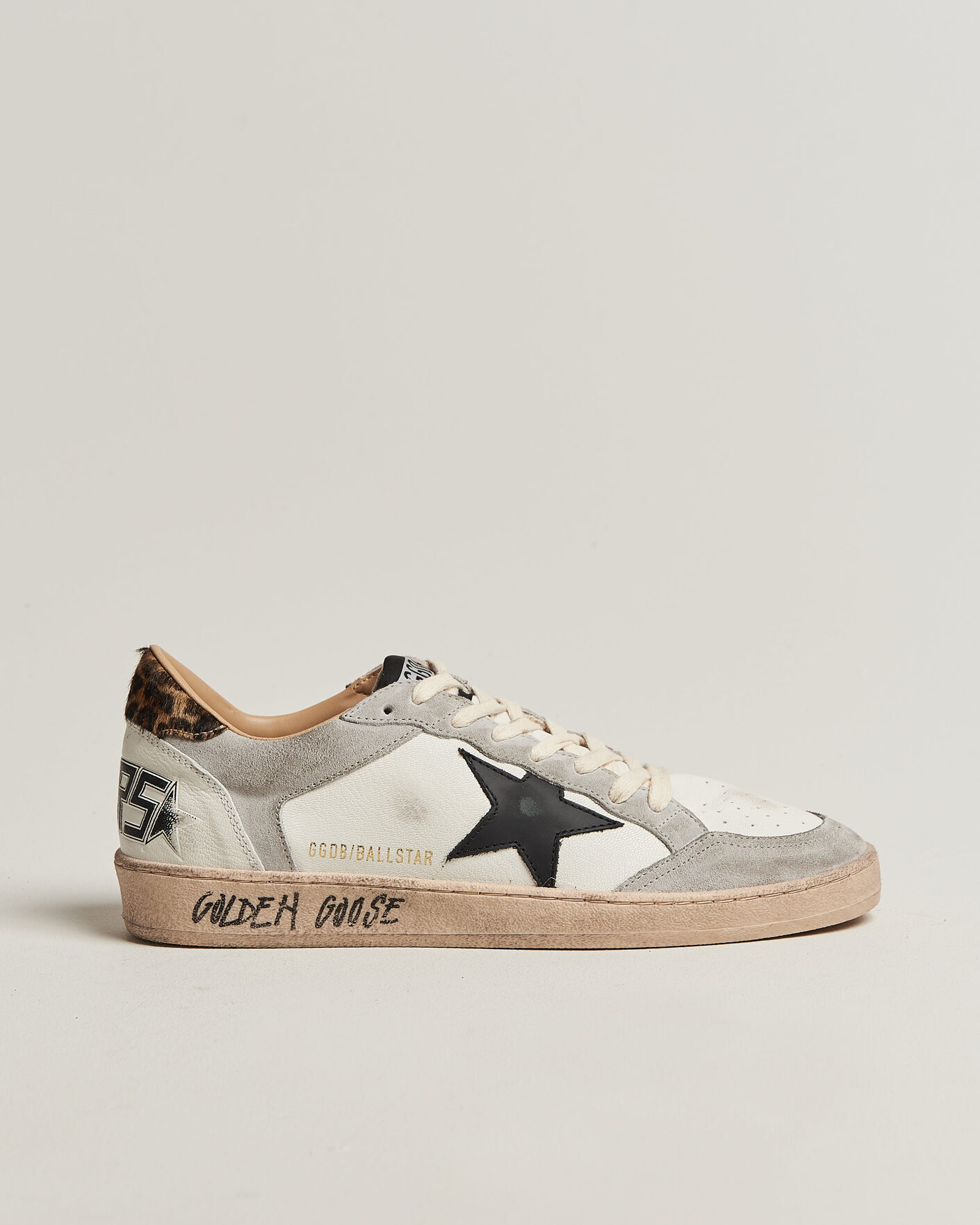 Herr | Sneakers | Golden Goose | Ball Star Sneakers White/Grey