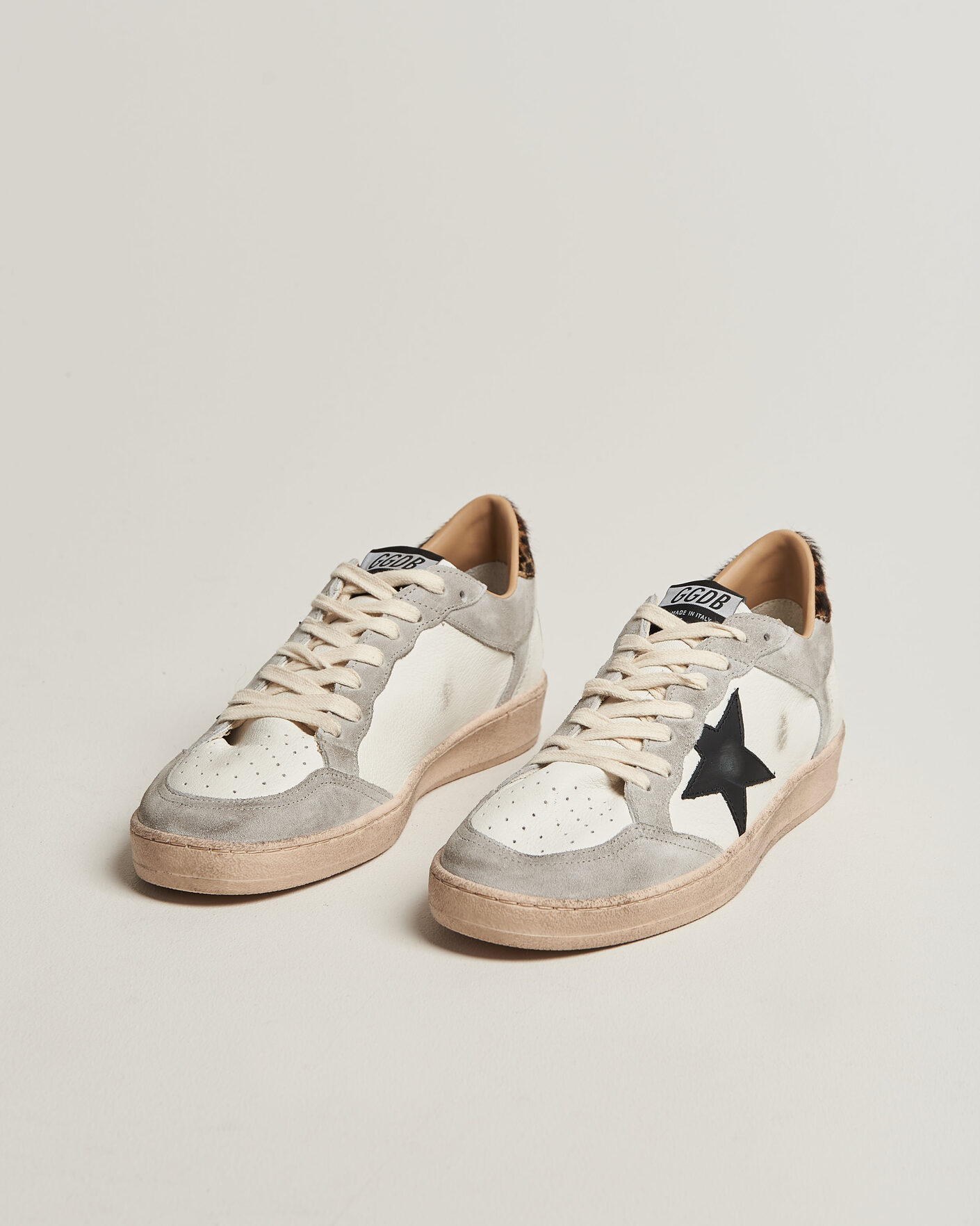 Herr | Sneakers | Golden Goose | Ball Star Sneakers White/Grey