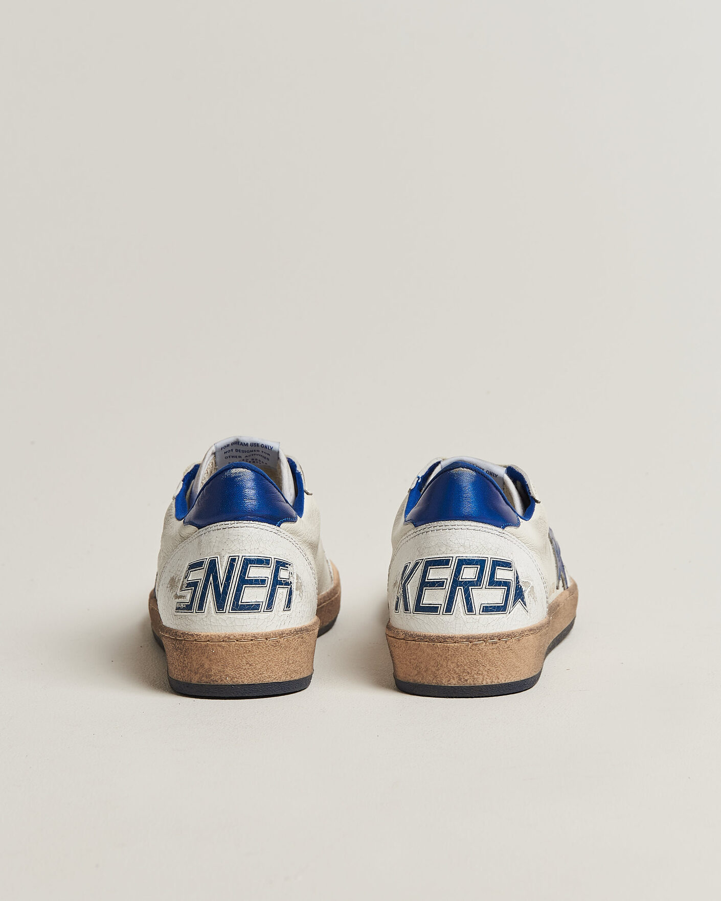 Herr | Sneakers | Golden Goose | Ball Star Sneakers White/Blue