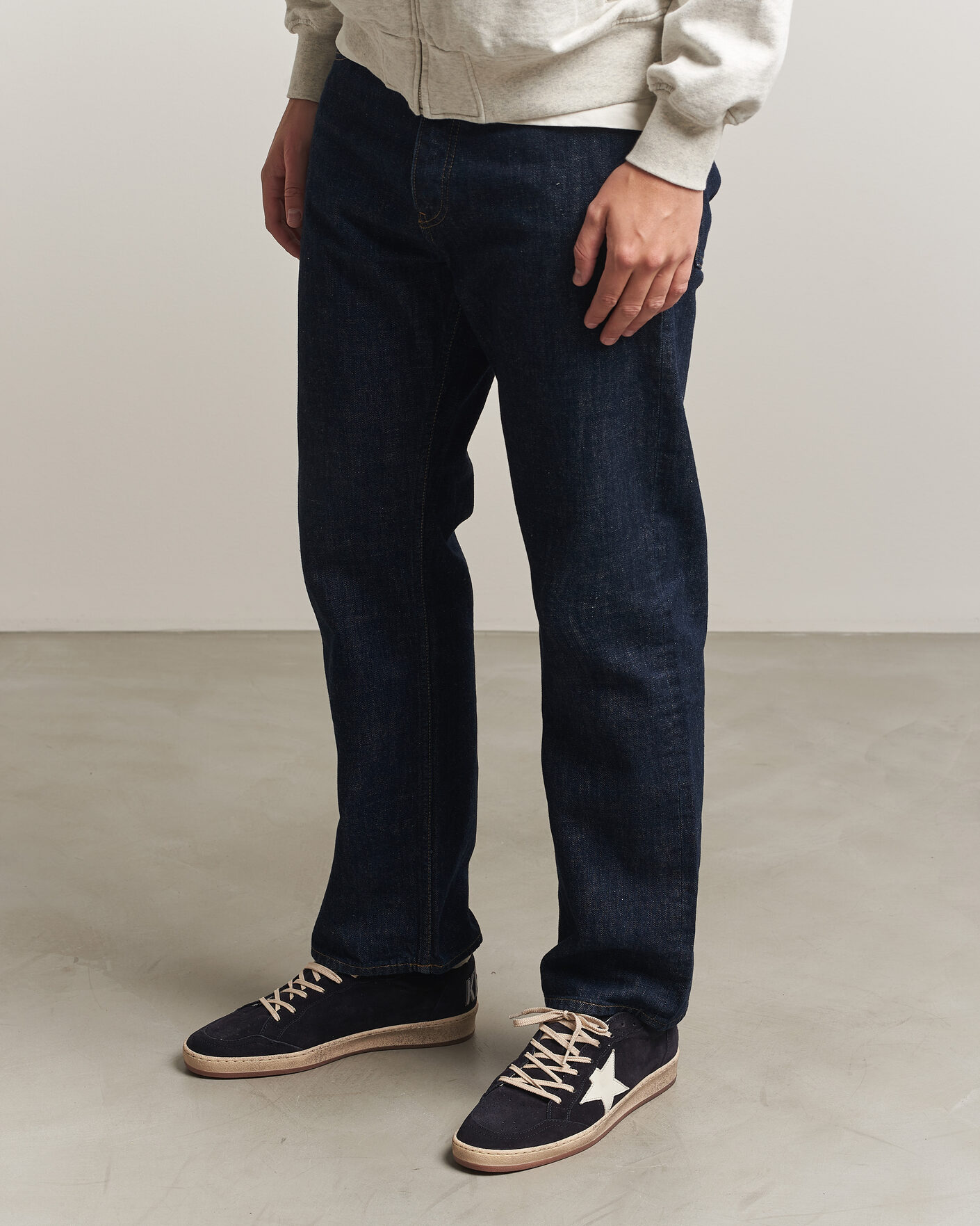 Herr | Sneakers | Golden Goose | Ball Star Sneakers Dark Blue