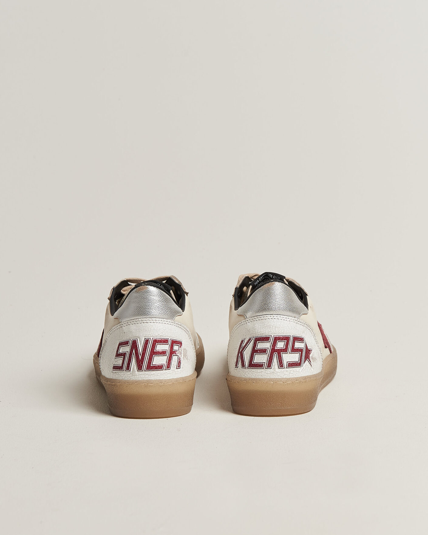 Herr | Sneakers | Golden Goose | Ball Star Sneakers White/Red