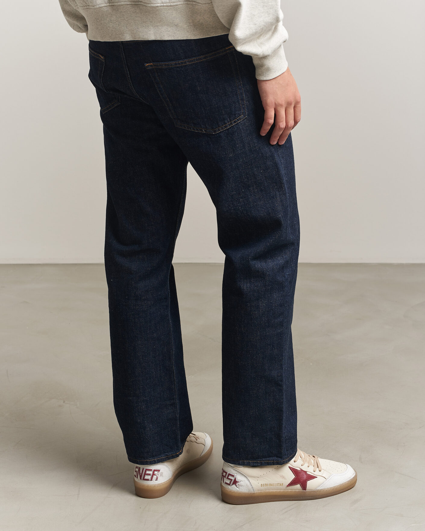 Herr | Sneakers | Golden Goose | Ball Star Sneakers White/Red