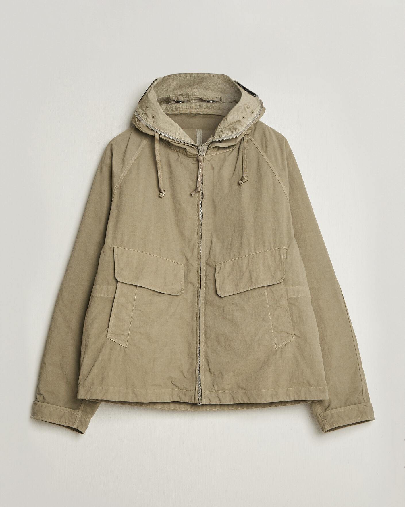 Herr | Jackor | C.P. Company | Heavy Nylon Twill Down Padded Jacket Light Grey
