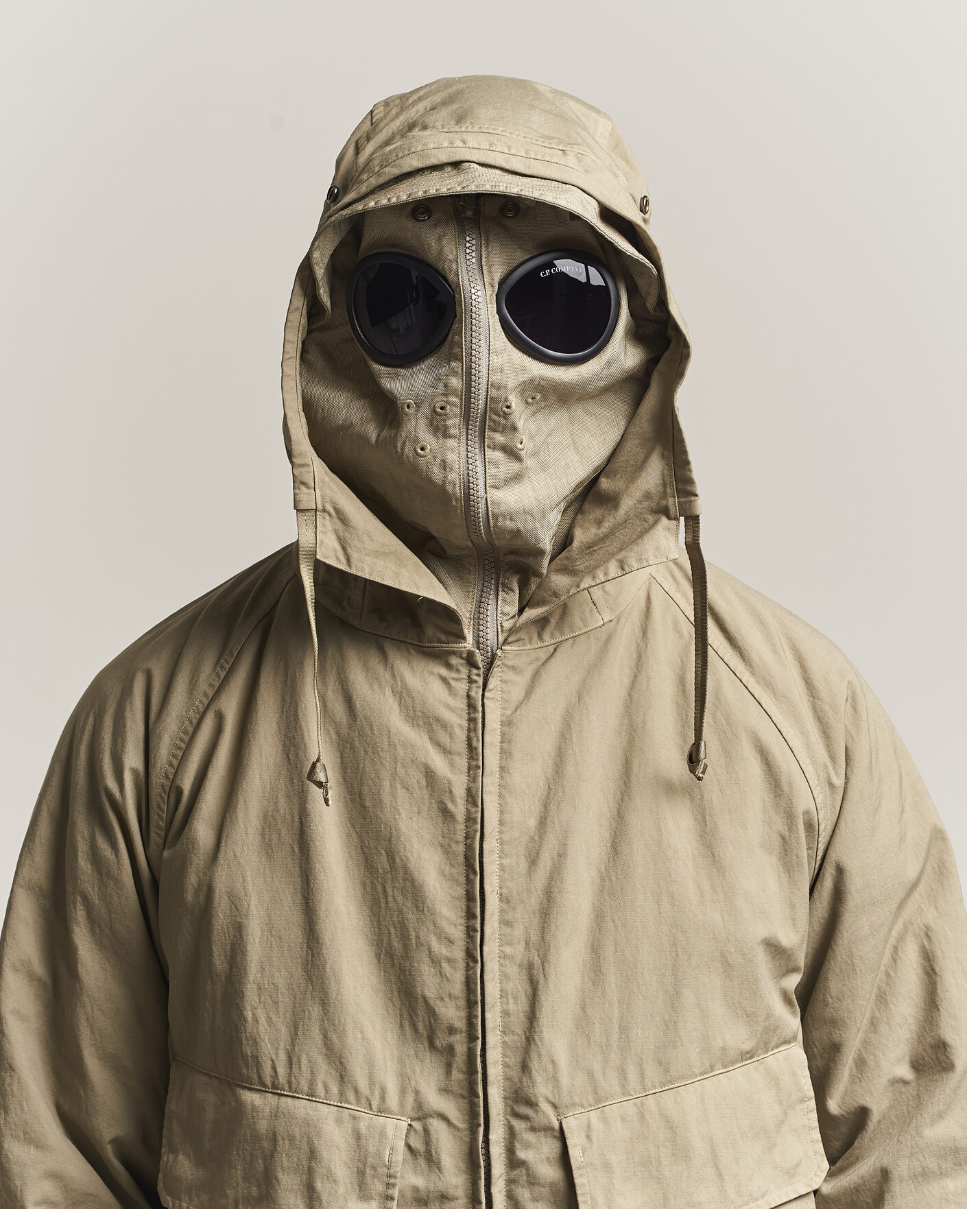 Herr | Jackor | C.P. Company | Heavy Nylon Twill Down Padded Jacket Light Grey