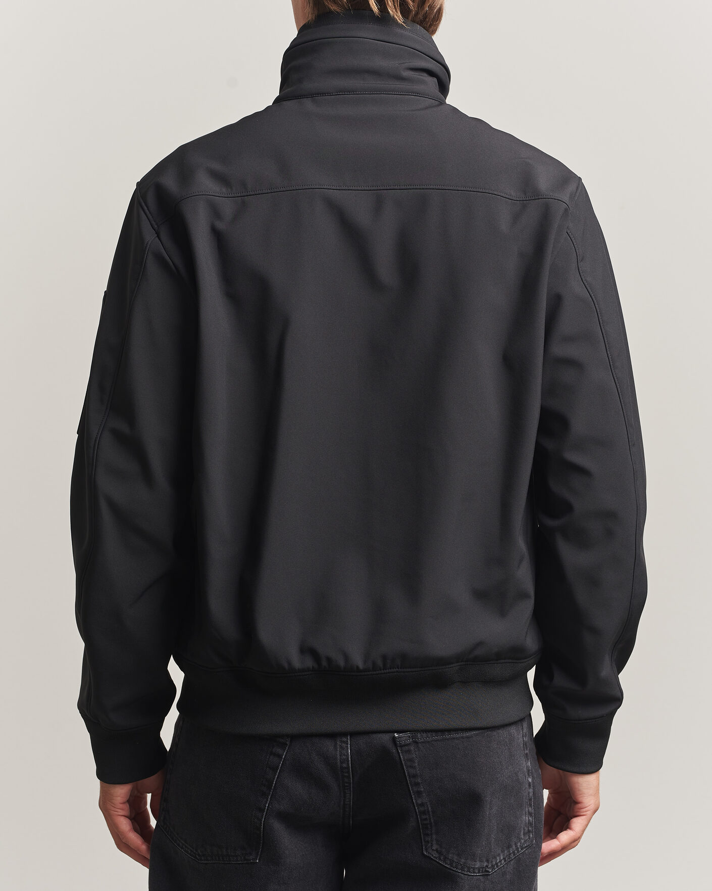 Herr | Jackor | C.P. Company | CP Shell Medium Bomber Jacket Black