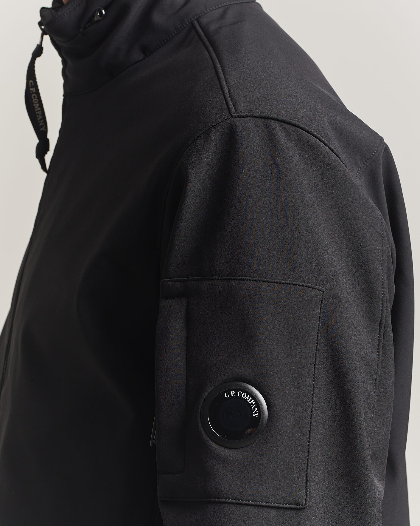 Herr | Jackor | C.P. Company | CP Shell Medium Bomber Jacket Black