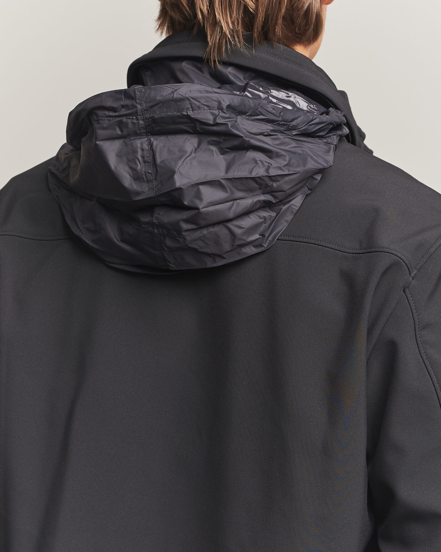 Herr | Jackor | C.P. Company | CP Shell Medium Bomber Jacket Black