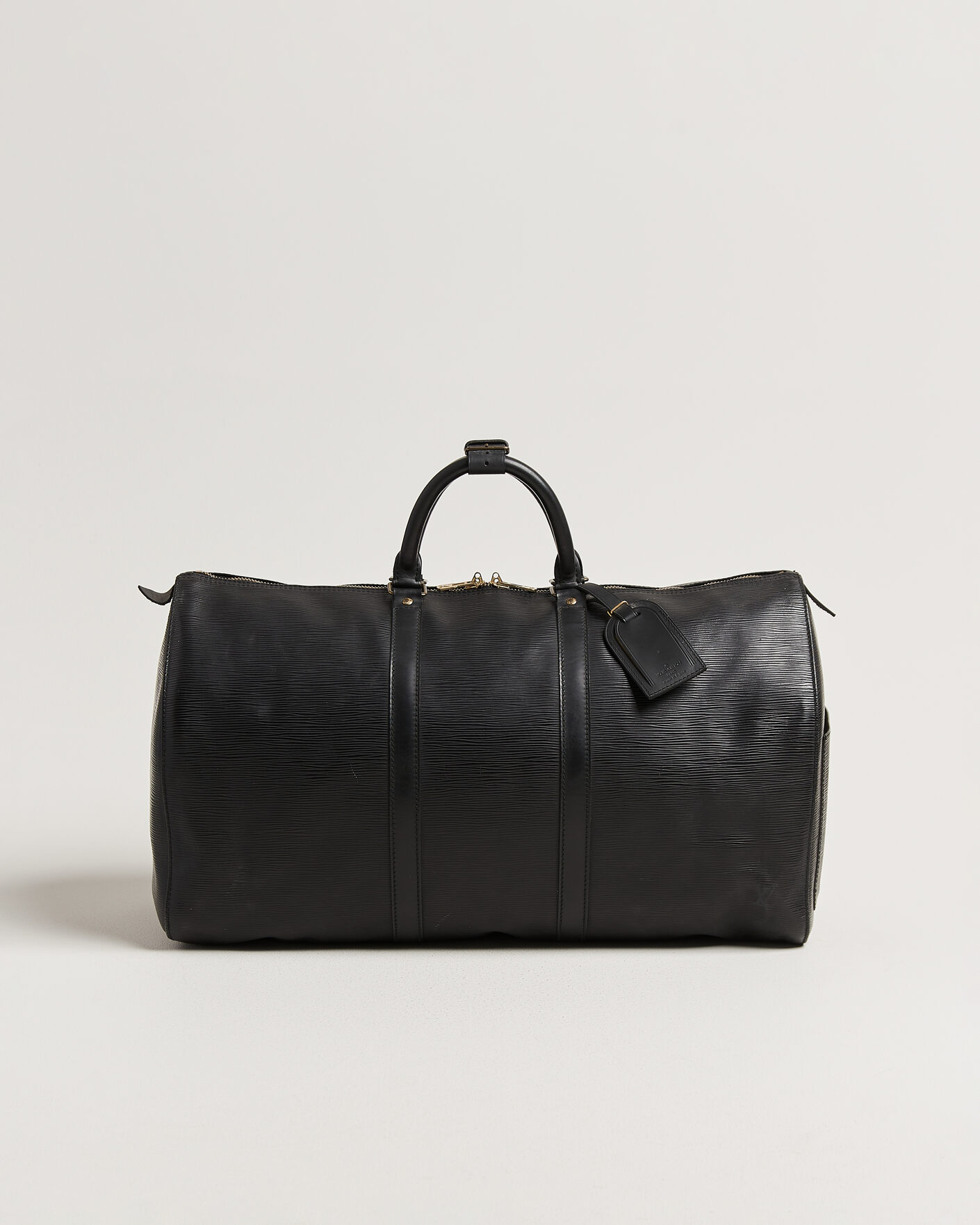 Herr | Pre-Owned & Vintage Bags | Louis Vuitton Pre-Owned | Keepall 50 Epi Leather Black