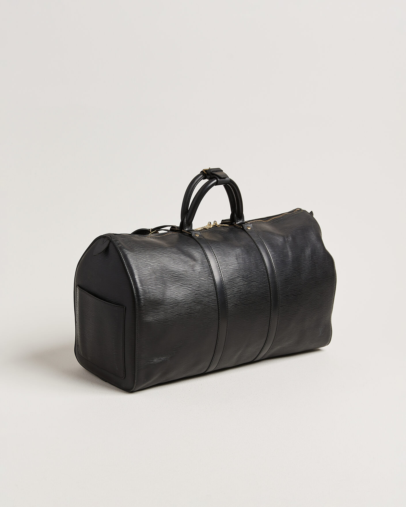 Herr | Pre-Owned & Vintage Bags | Louis Vuitton Pre-Owned | Keepall 50 Epi Leather Black