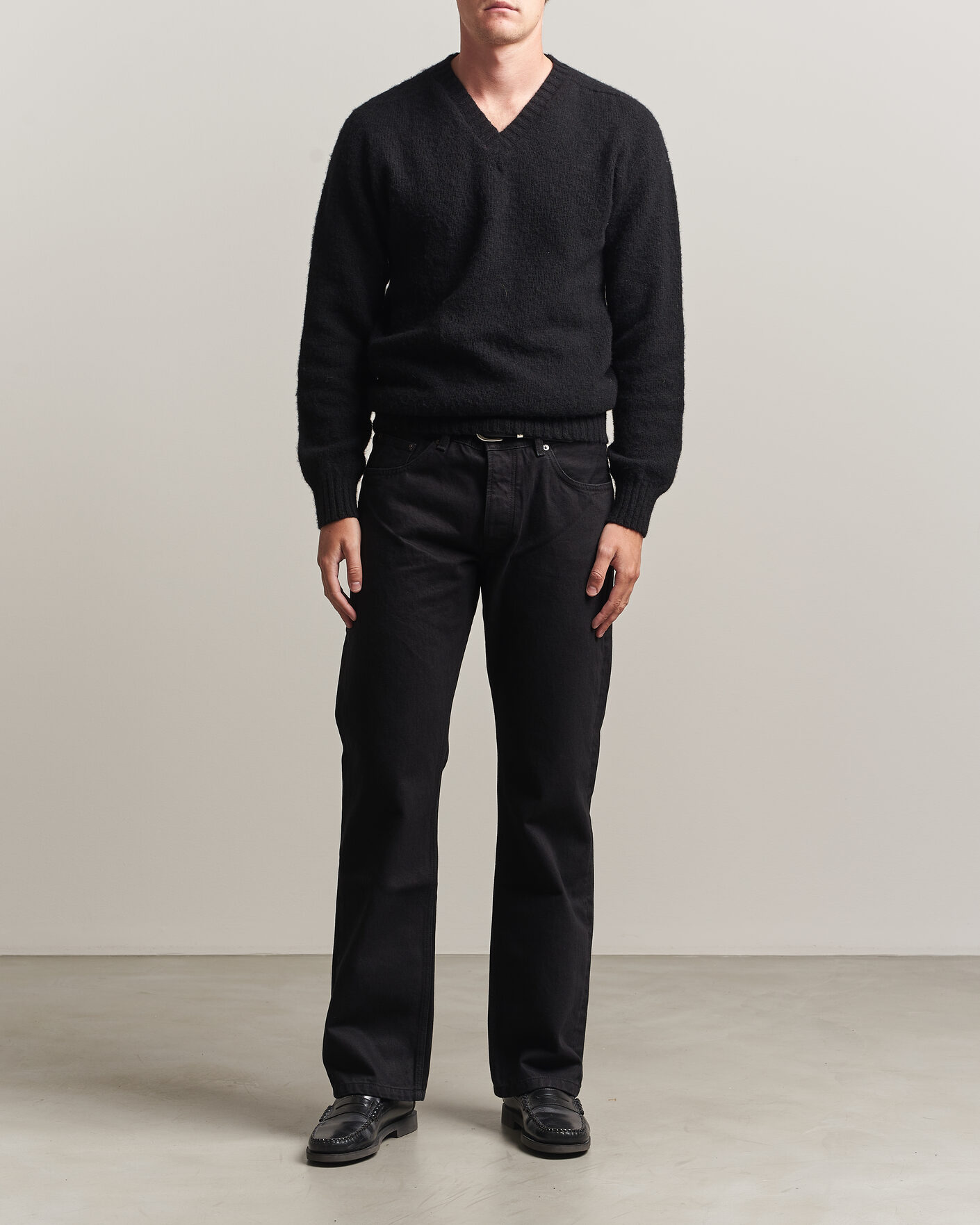 Herr | Jeans | Jeanerica | Arrow Straight Jeans Black Rinse