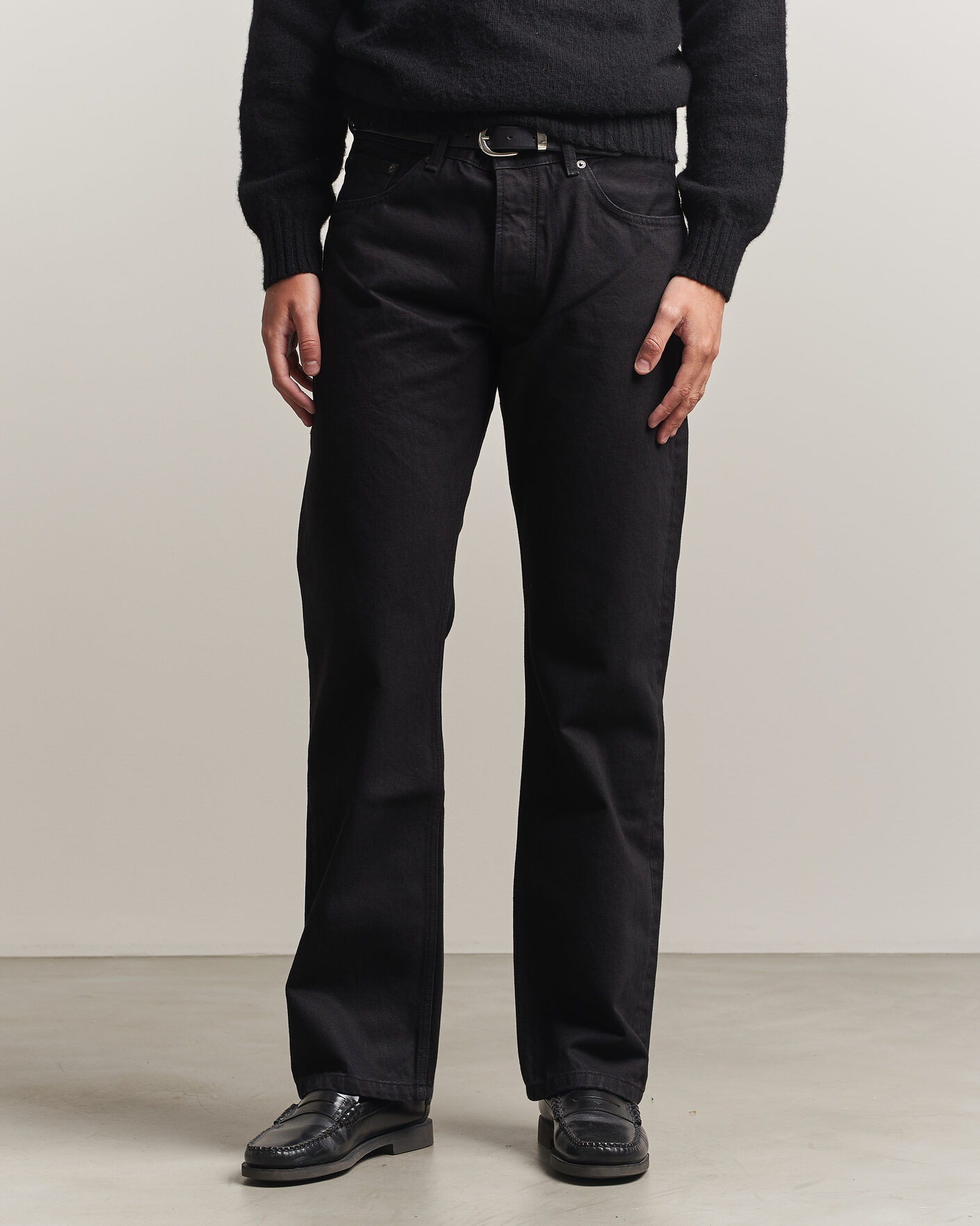 Herr | Jeans | Jeanerica | Arrow Straight Jeans Black Rinse
