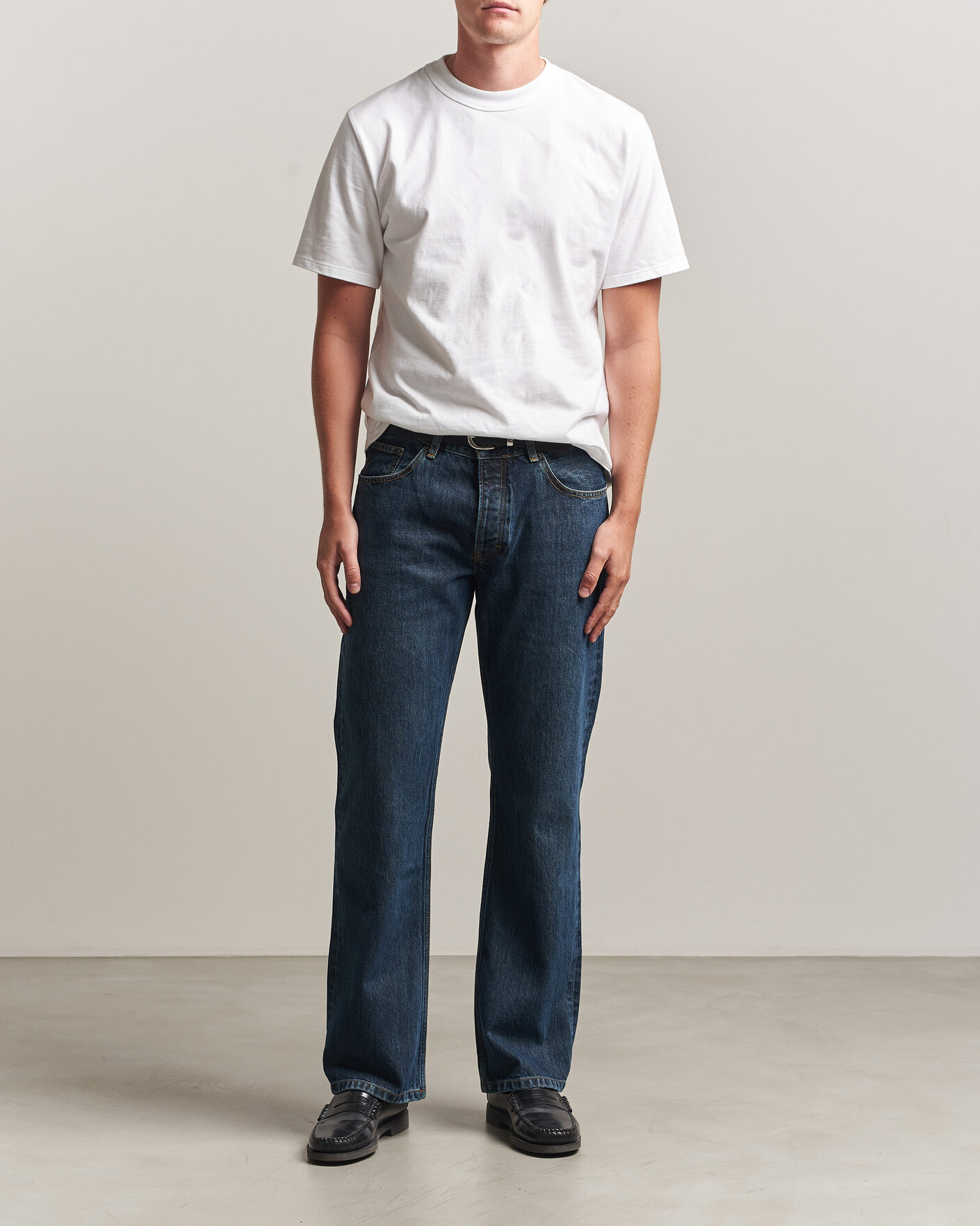Herr | Jeans | Jeanerica | Arrow Straight Jeans Honey Mid Blue