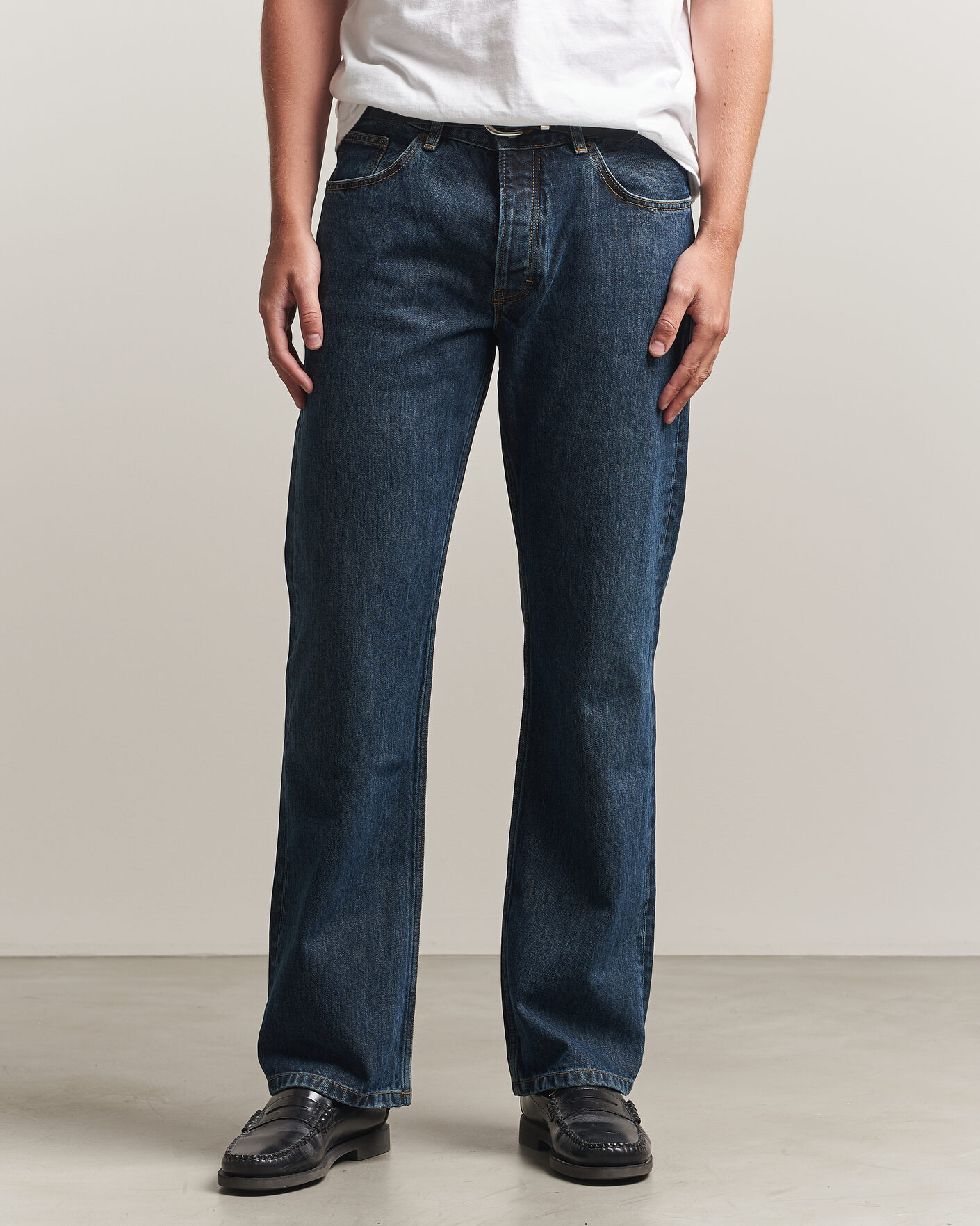 Herr | Jeans | Jeanerica | Arrow Straight Jeans Honey Mid Blue