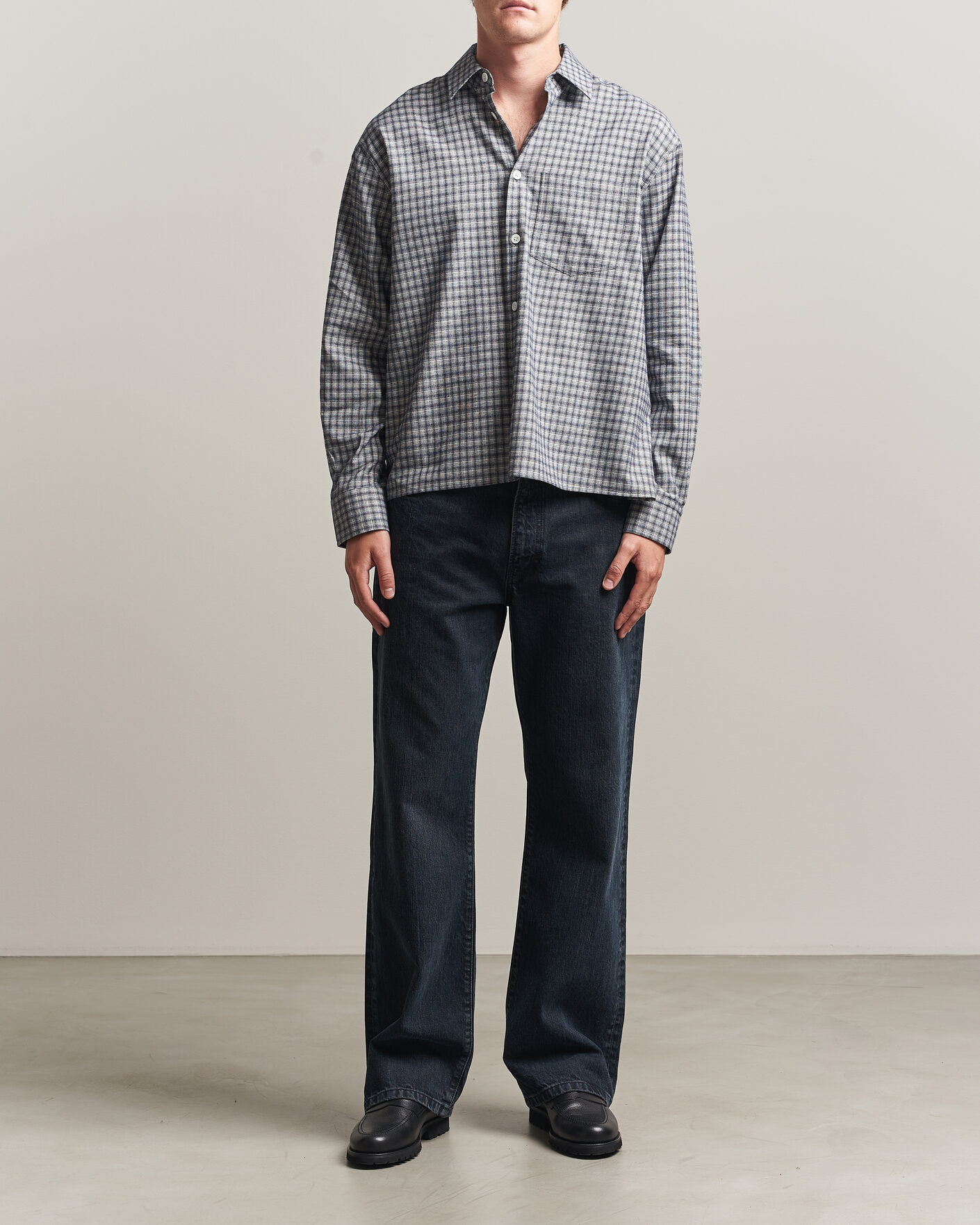 Herr | Byxor | Jeanerica | VM009 Vega Jeans Blue Black