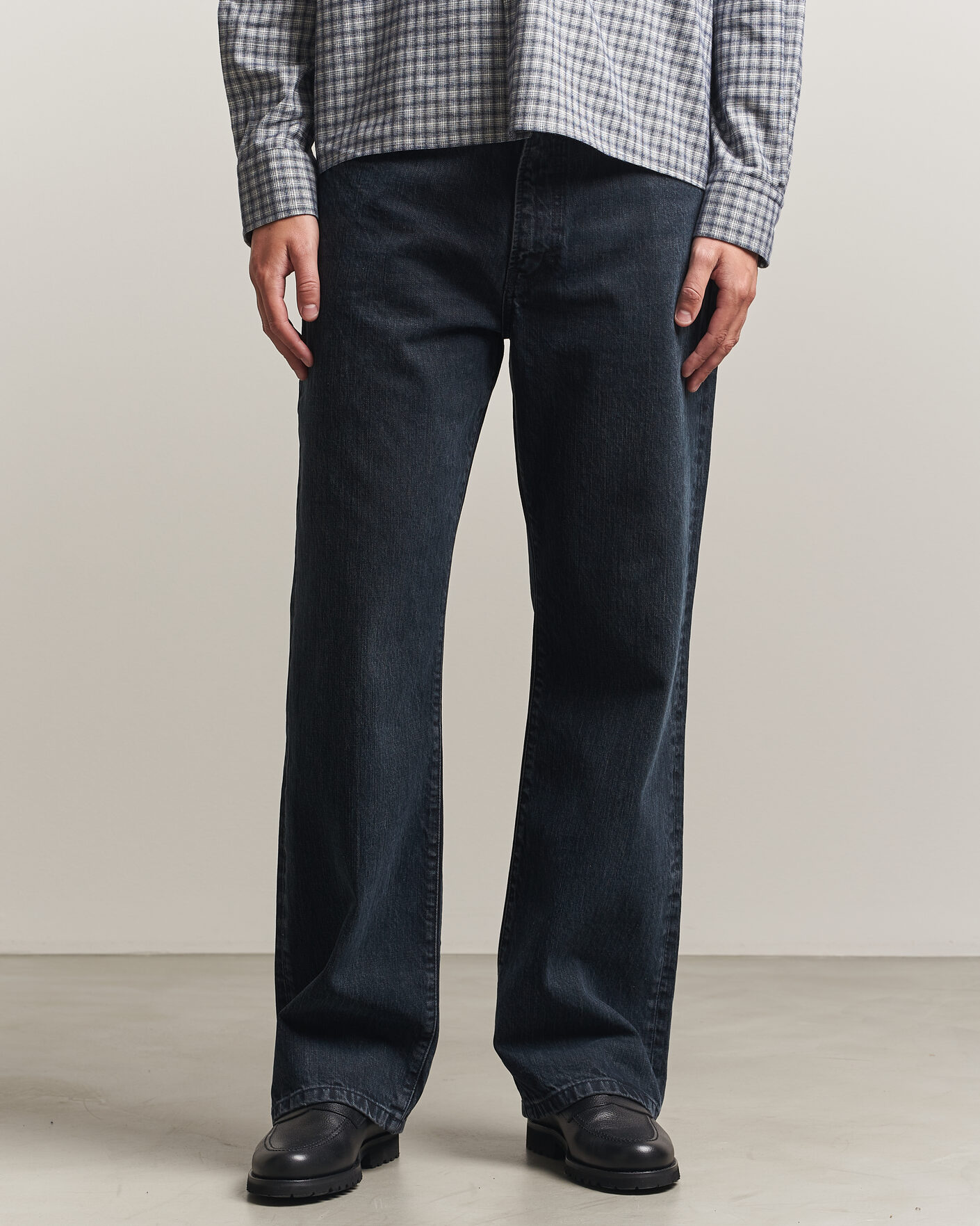 Herr | Byxor | Jeanerica | VM009 Vega Jeans Blue Black
