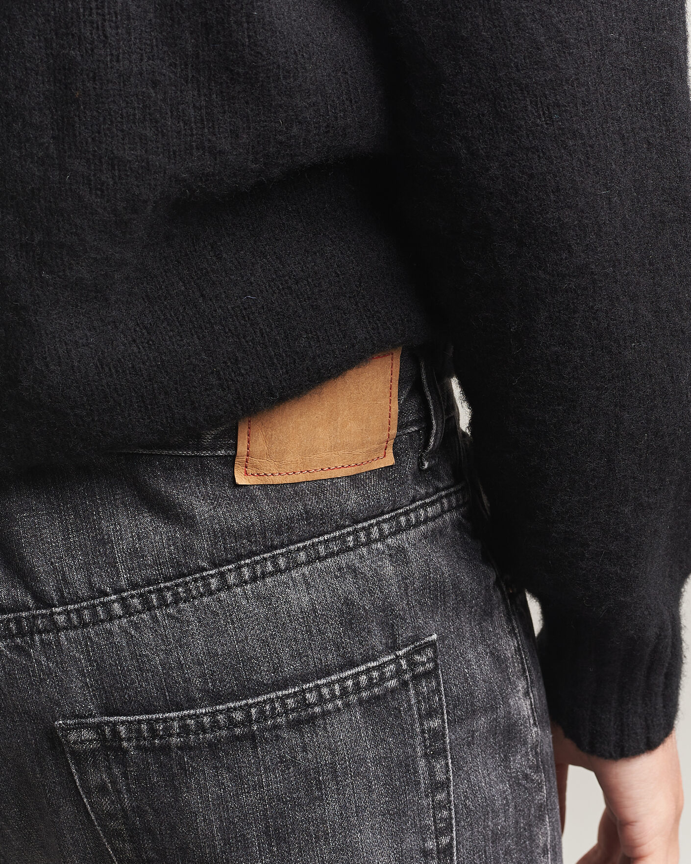 Herr | Jeans | Jeanerica | VM009 Vega Jeans Black Righe