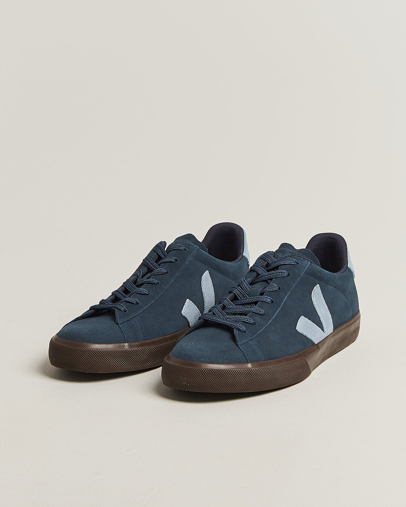 Herr | Sneakers | Veja | Campo Suede Sneaker Nautico/Steel Eagle