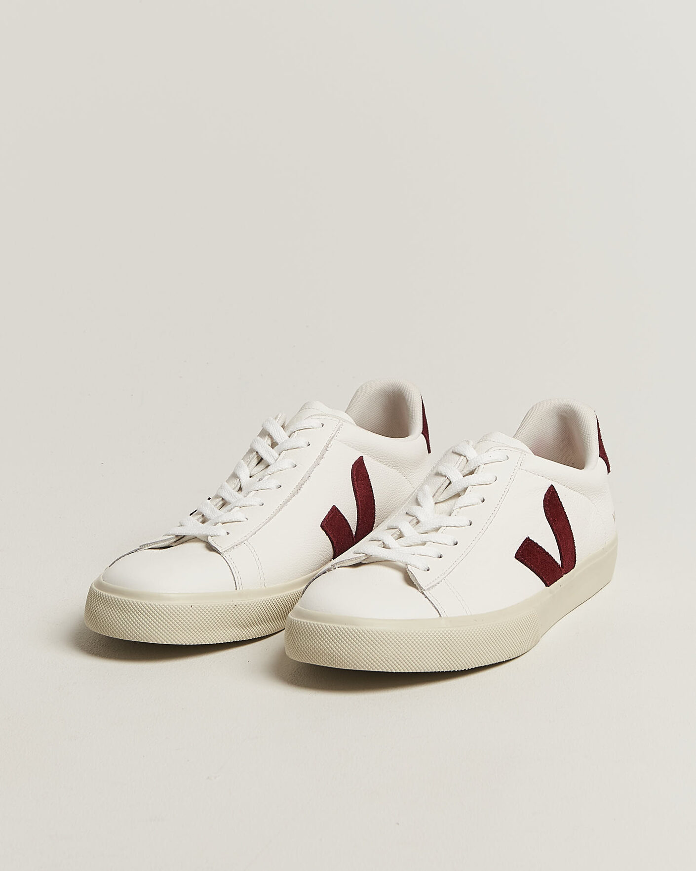 Herr | Sneakers | Veja | Campo Sneaker White/Grenat