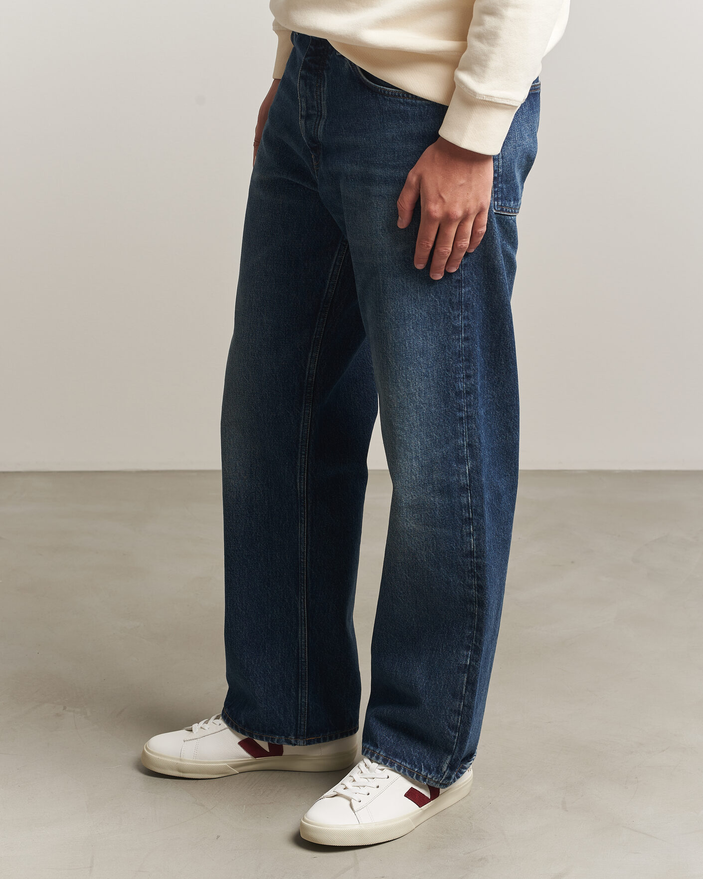 Herr | Sneakers | Veja | Campo Sneaker White/Grenat