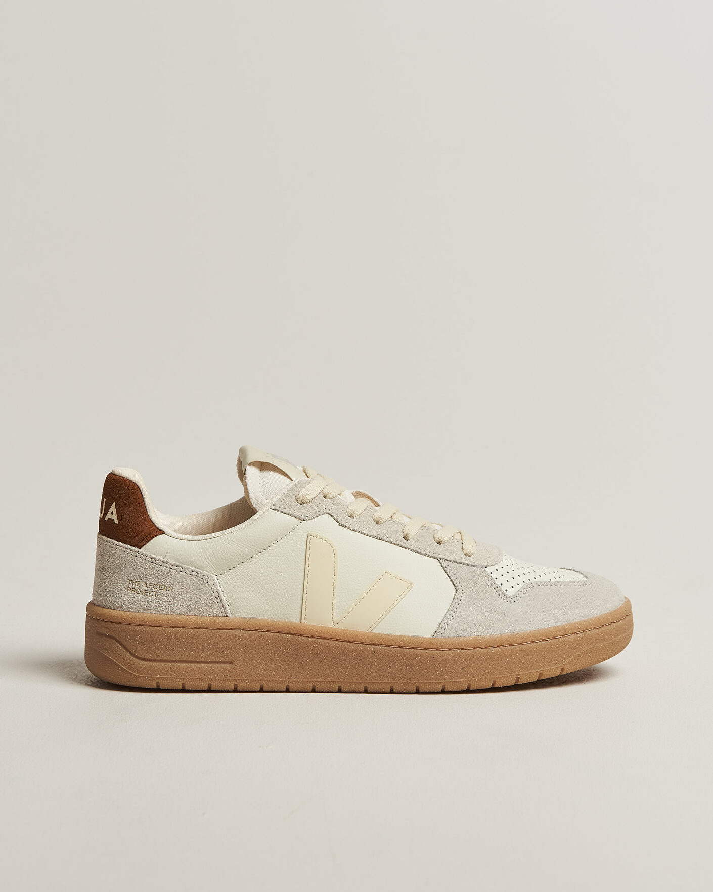 Herr | Sneakers | Veja | V-82 Sneaker Pure Calcaire/Cognac