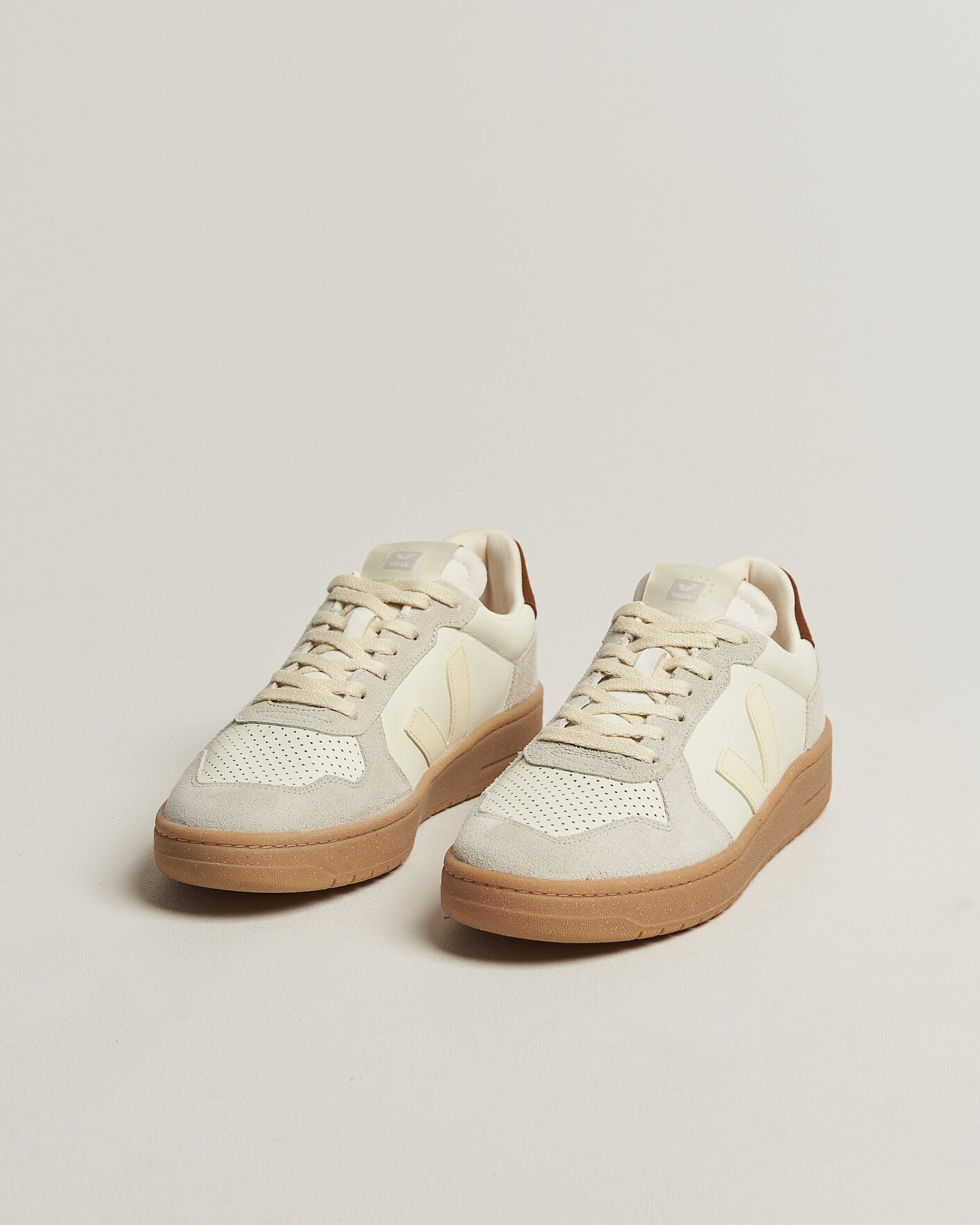 Herr | Sneakers | Veja | V-82 Sneaker Pure Calcaire/Cognac
