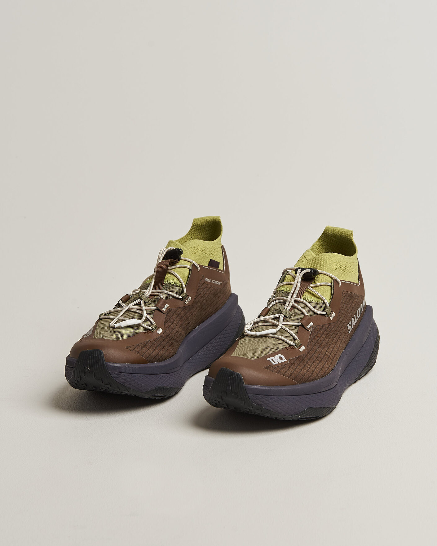 Herr | Trail Sneakers | Pas Normal Studios | X Salomon Gravel Shoes Dark Earth