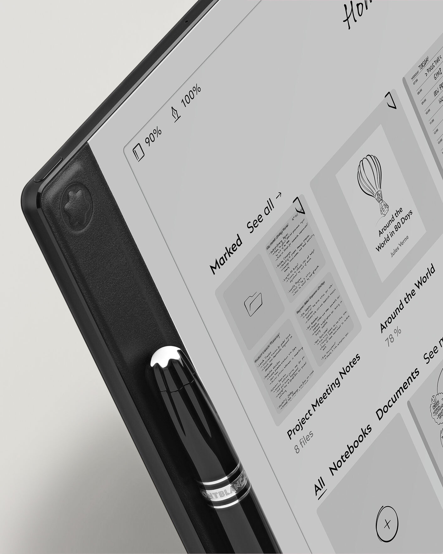 Herr | Anteckningsböcker | Montblanc | Digital Paper Mystery Black 