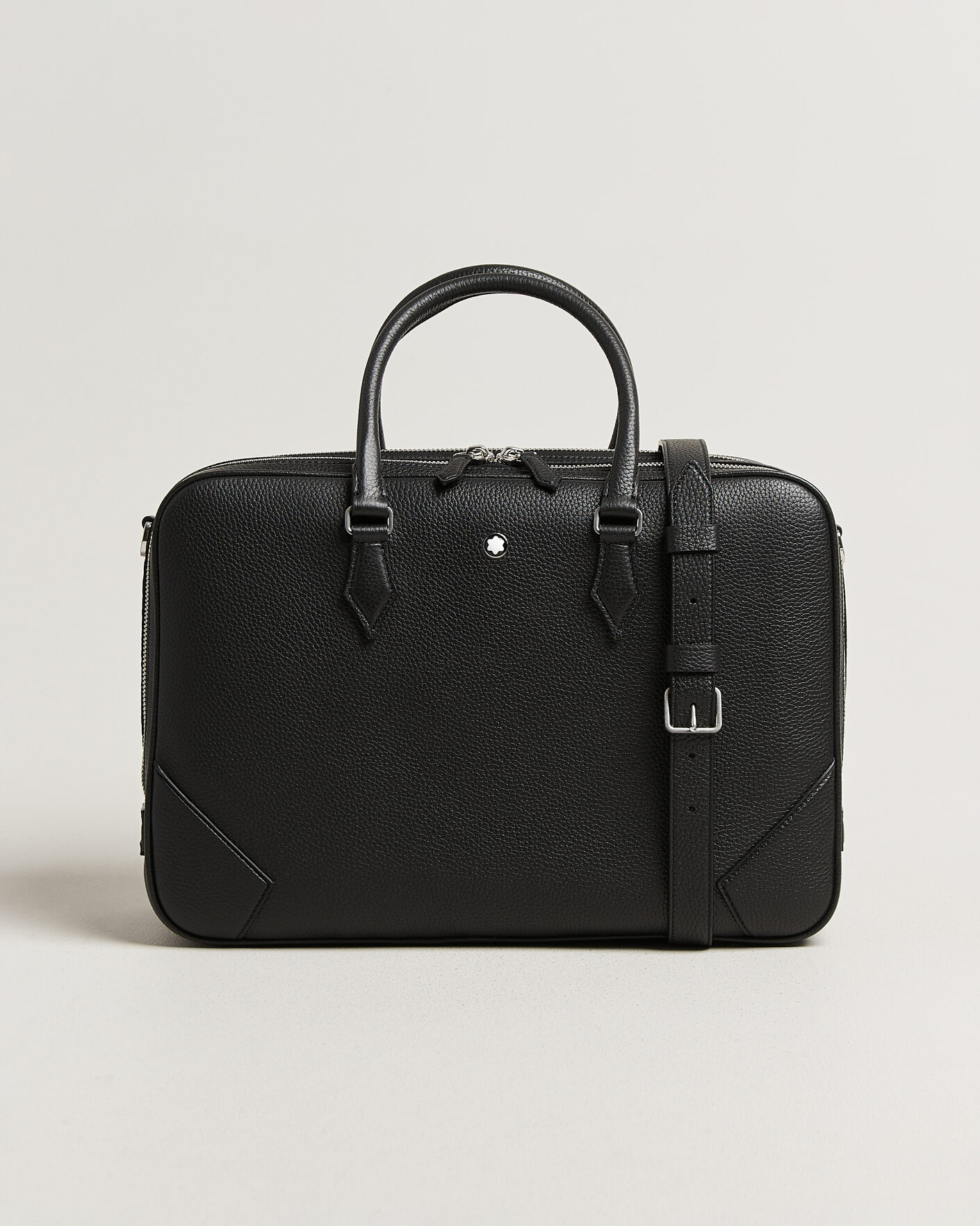 Herr | Väskor | Montblanc | Large Briefcase Grain Leather Black