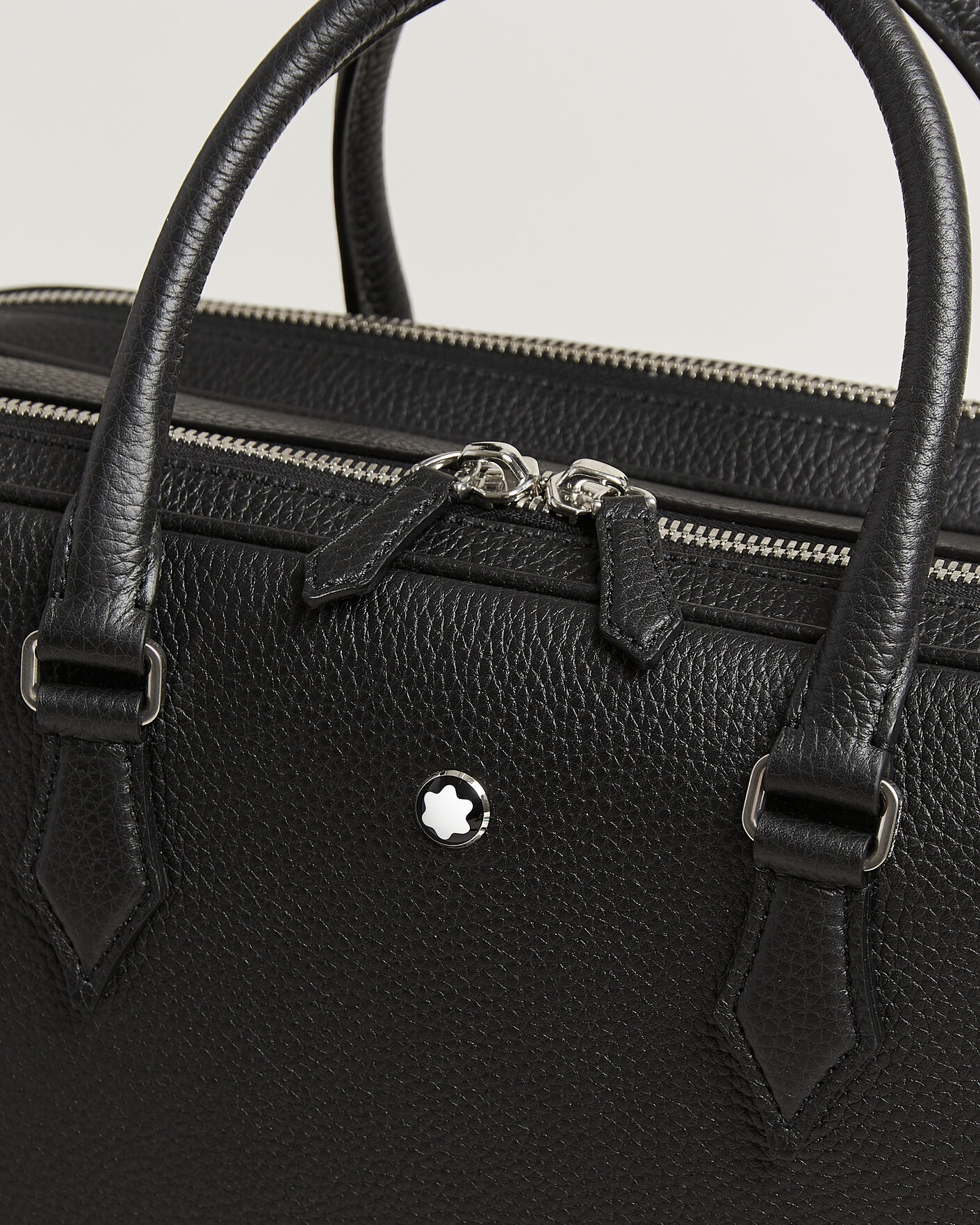 Herr | Väskor | Montblanc | Large Briefcase Grain Leather Black