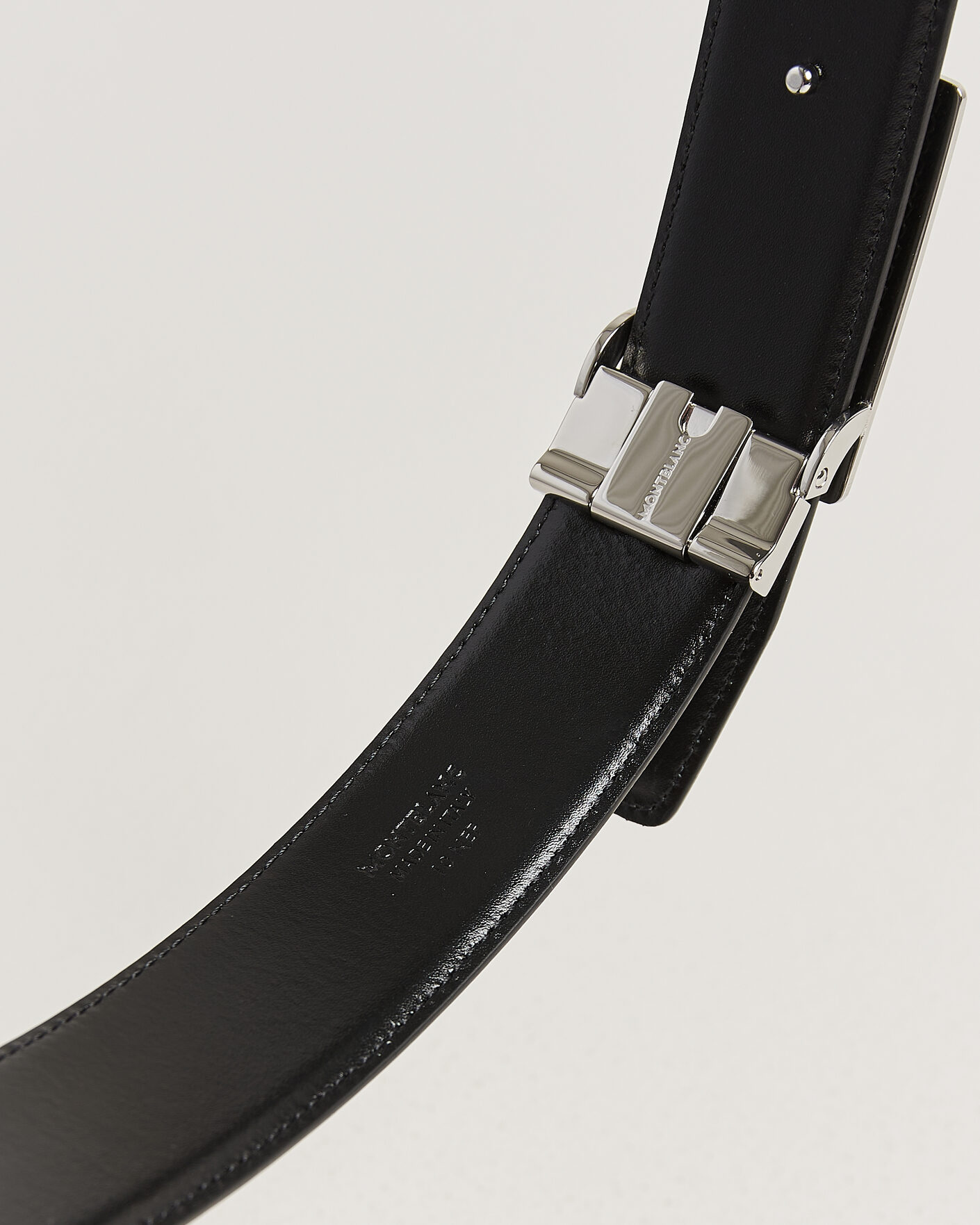 Herr | Bälten | Montblanc | 35mm Reversible Sartorial/Calf Logo Belt Black