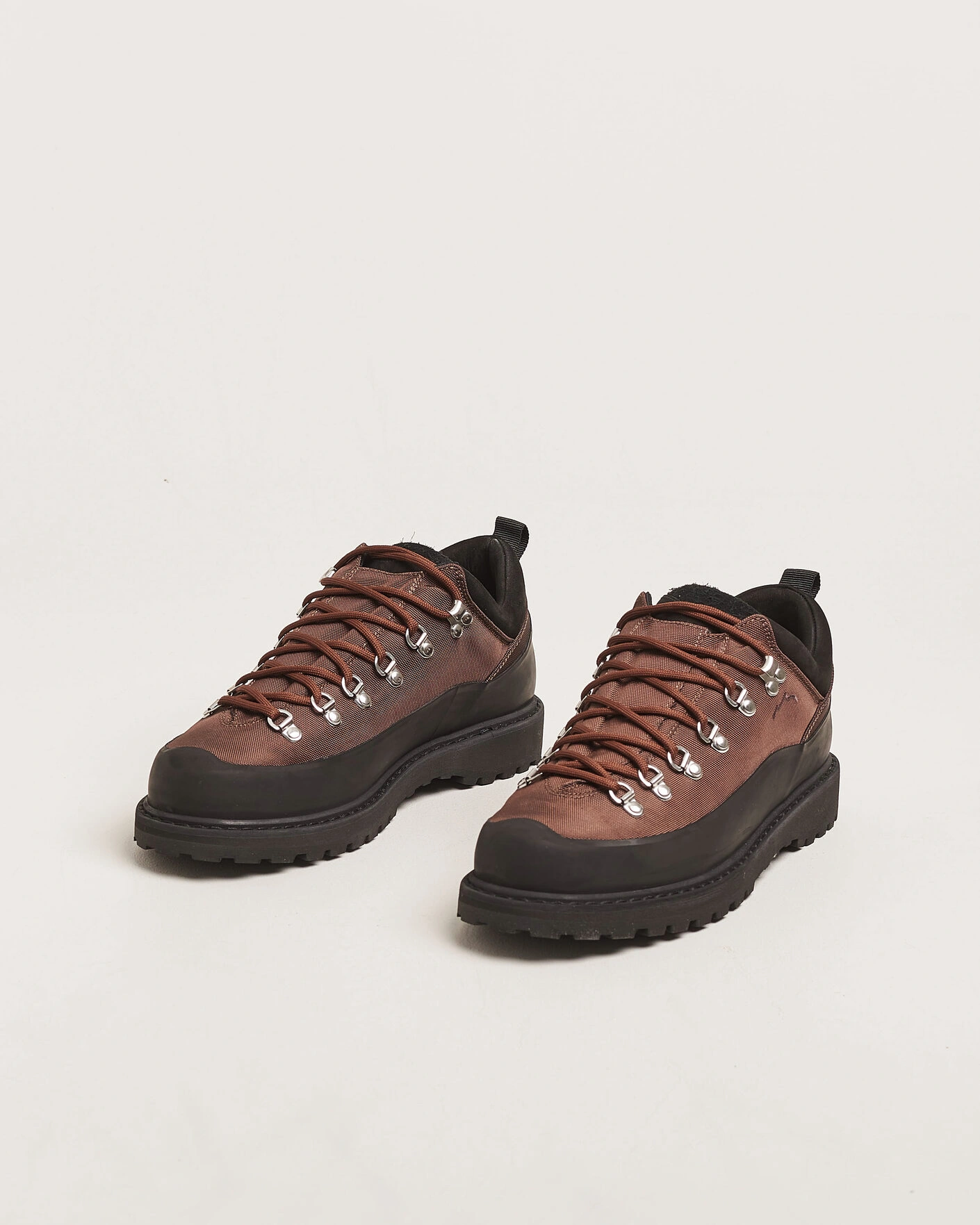 Herr | Kängor | Diemme | Roccia Basso Sport Low Boot Mogano Fabric