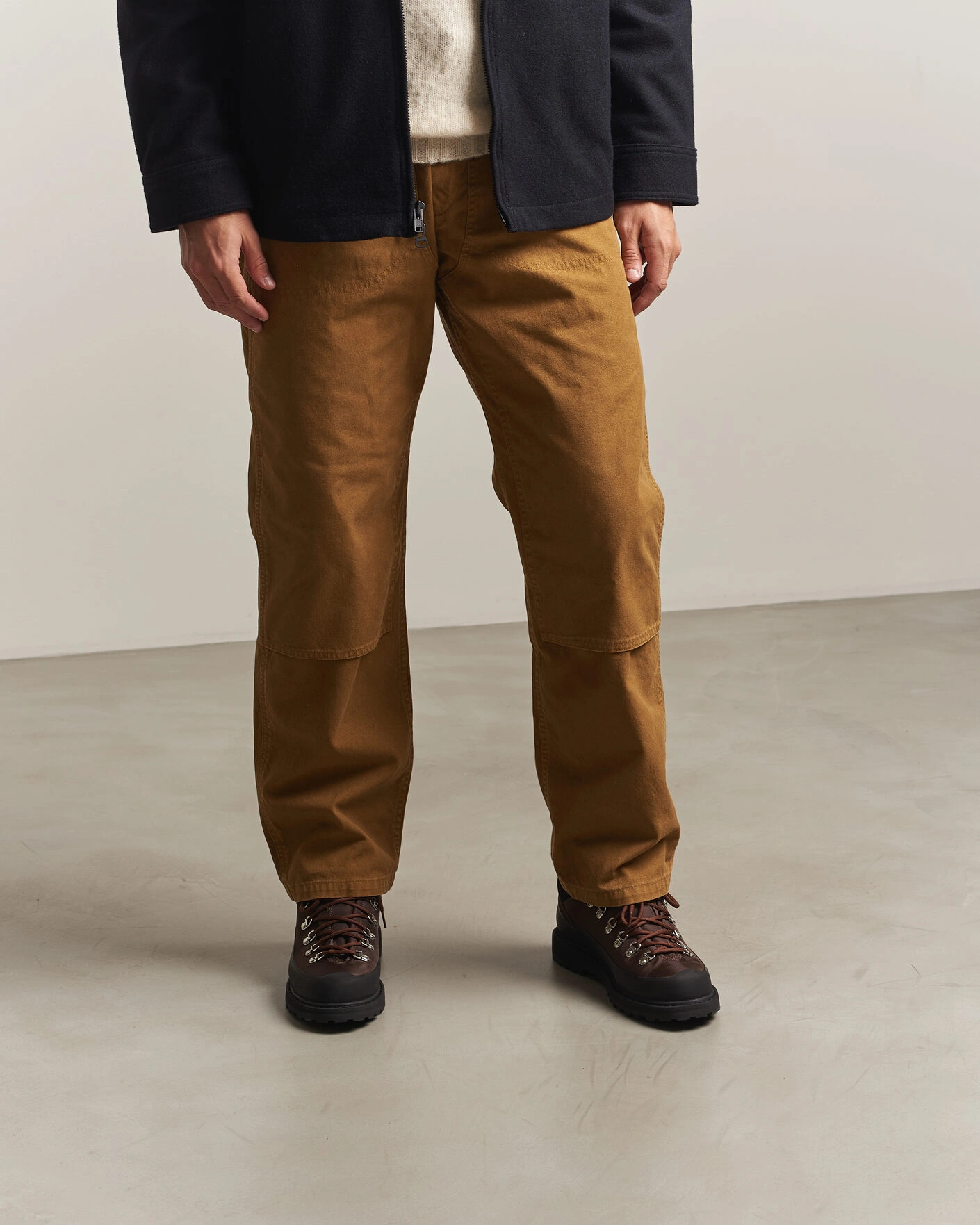 Herr | Kängor | Diemme | Roccia Basso Sport Low Boot Mogano Fabric