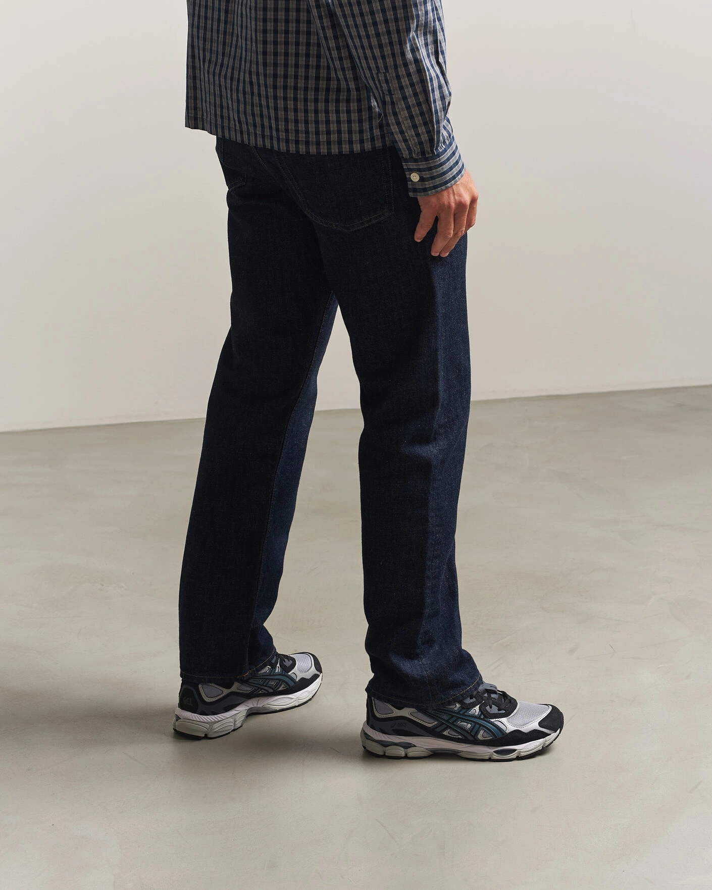 Herr | Sneakers | Asics | Gel-NYC Gravel/Raw Indigo