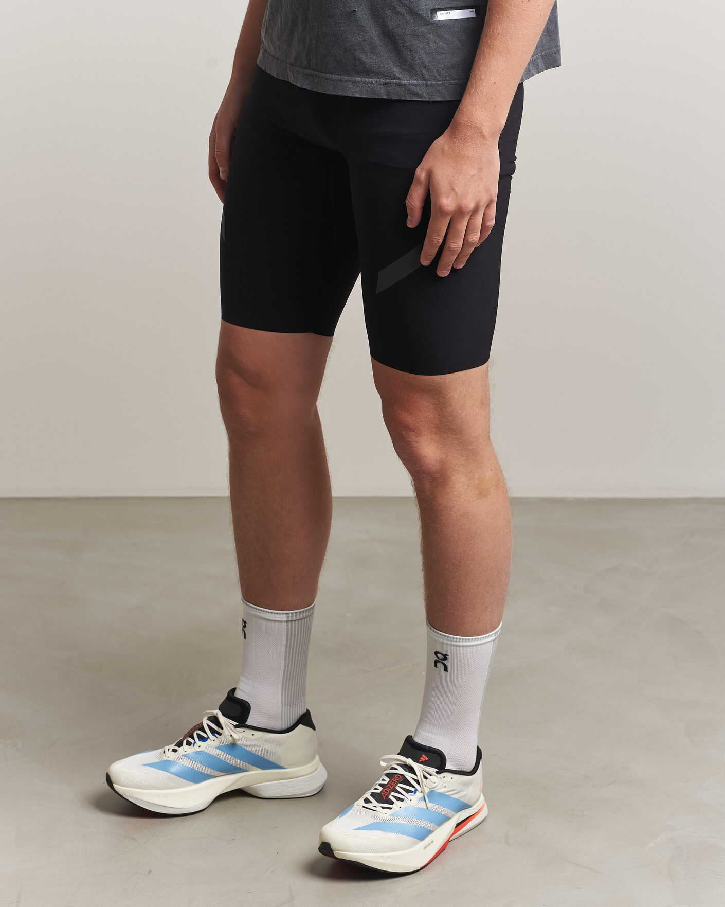 Herr | Löparskor | adidas Performance | Adizero Boston 13 Off White/Blue