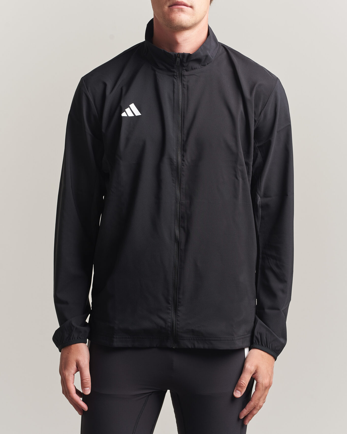 Herr | Jackor | adidas Performance | Adizero Running Full Zip Black