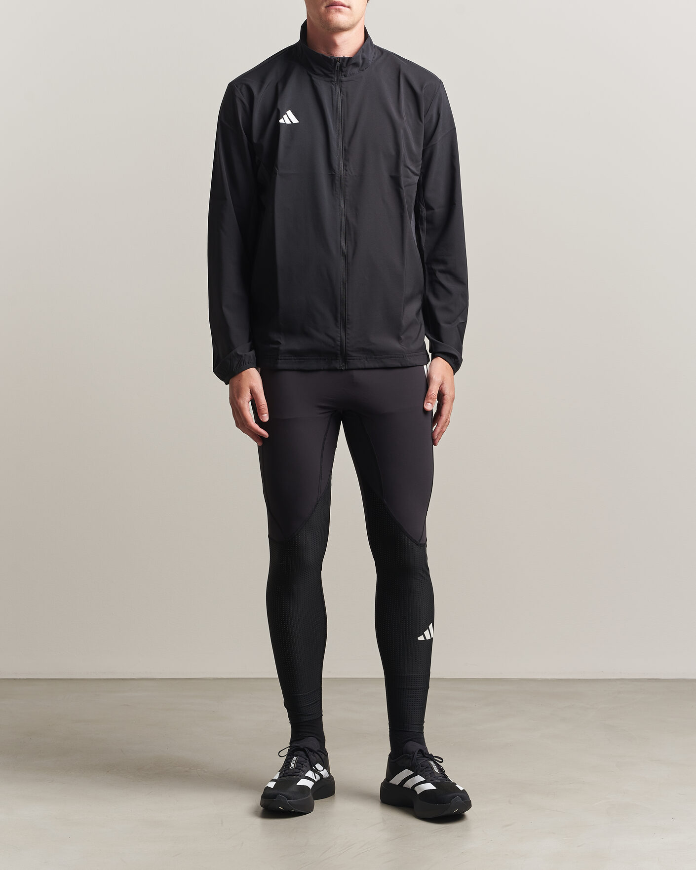 Herr | Byxor | adidas Performance | Adizero Running Tights Black