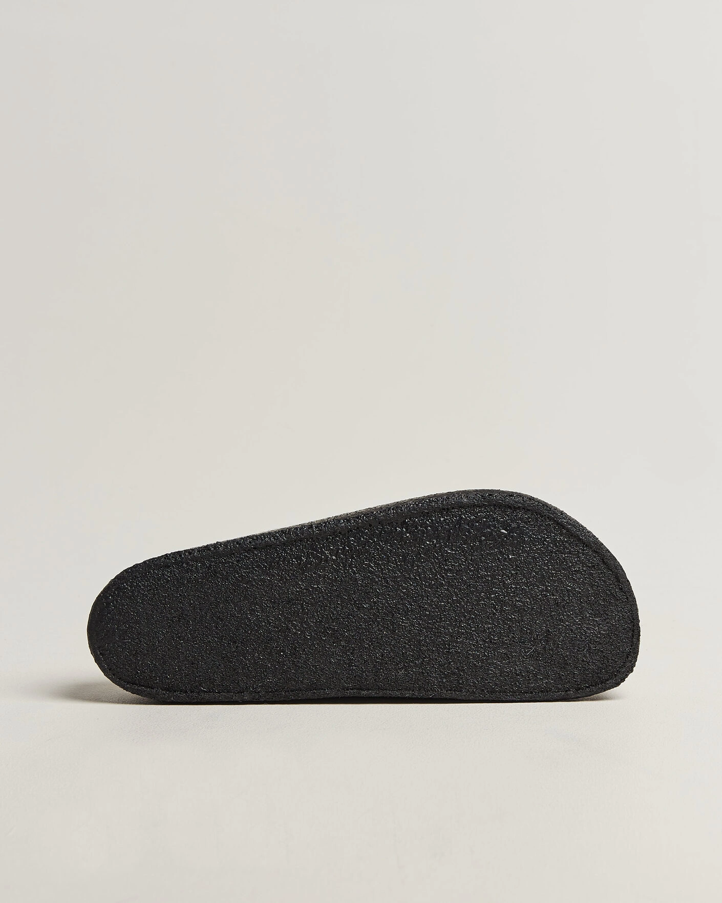 Herr | Sandaler & Tofflor | BIRKENSTOCK | Amsterdam Wrapped Dip Shearling Dark Grey Herringbone