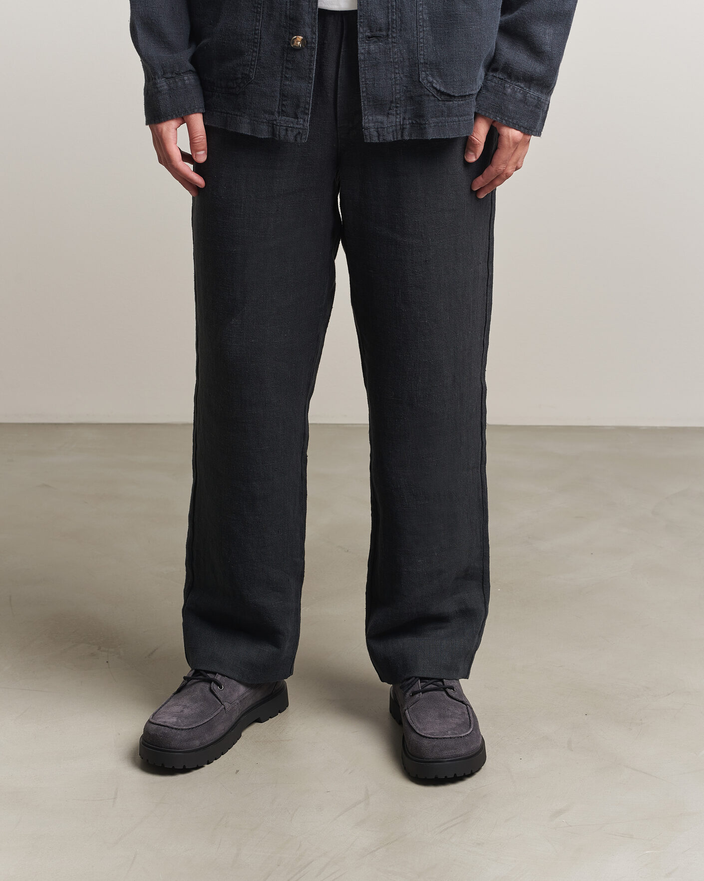 Herr | Derbys | BIRKENSTOCK | Highwood Moc Lace Charcoal Suede