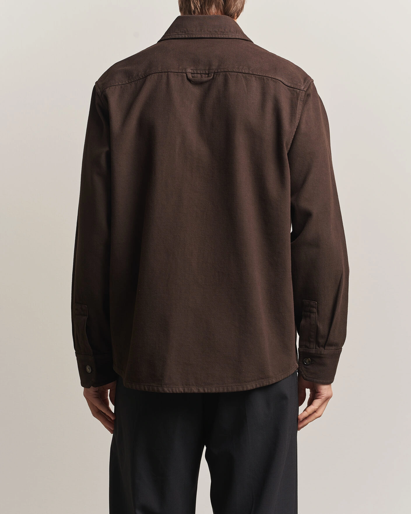 Herr | Skjortor | A.P.C. | Basile Overshirt Chocolate