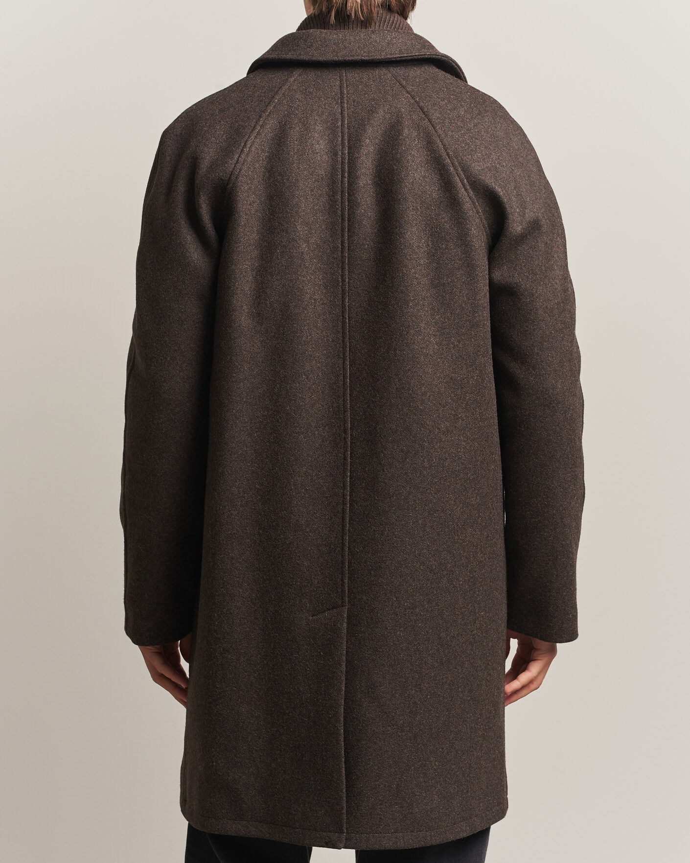 Herr | Jackor | A.P.C. | Auster Wool Coat Maroon Melange