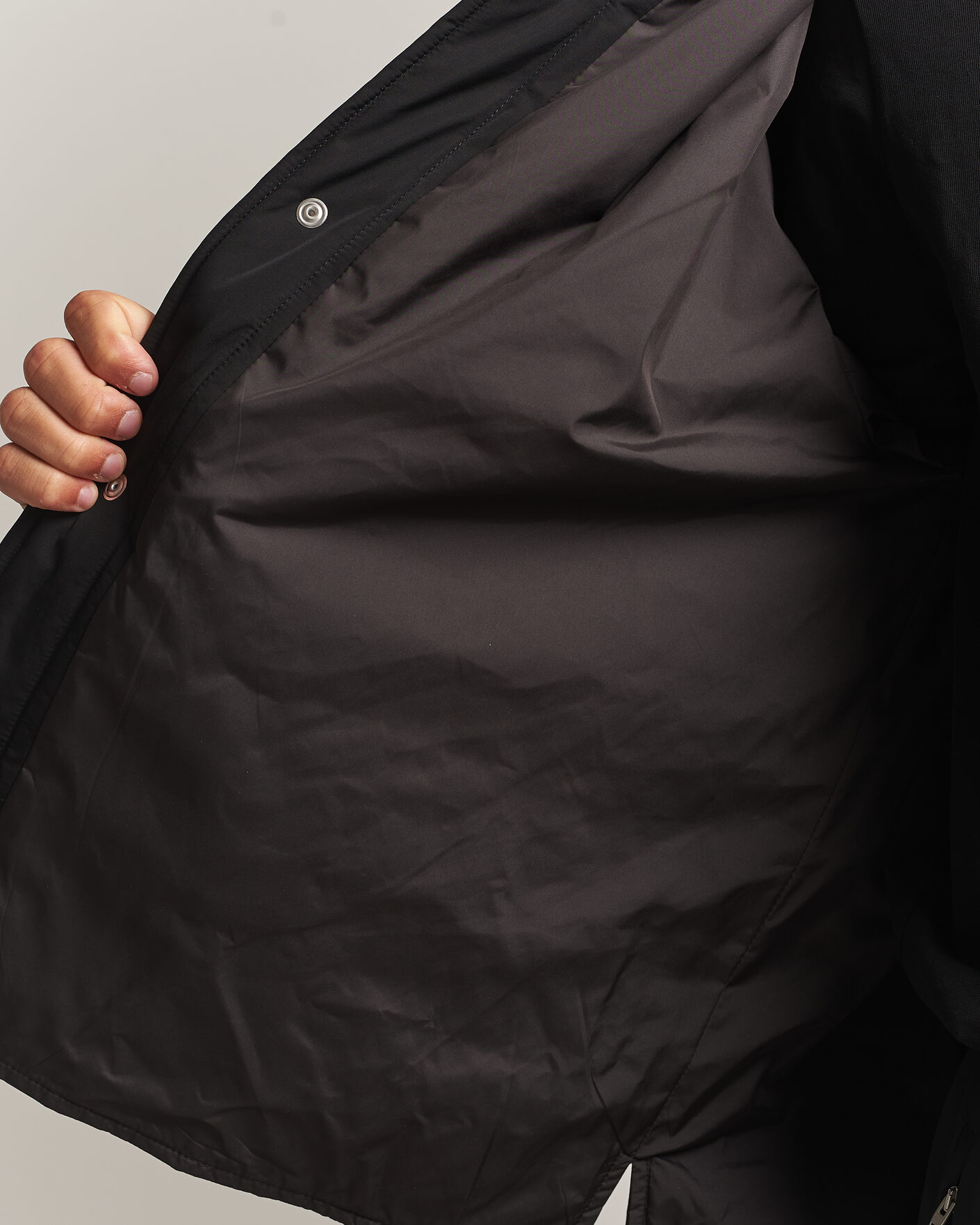 Herr | Jackor | AMI | Padded Shirt Jacket Black